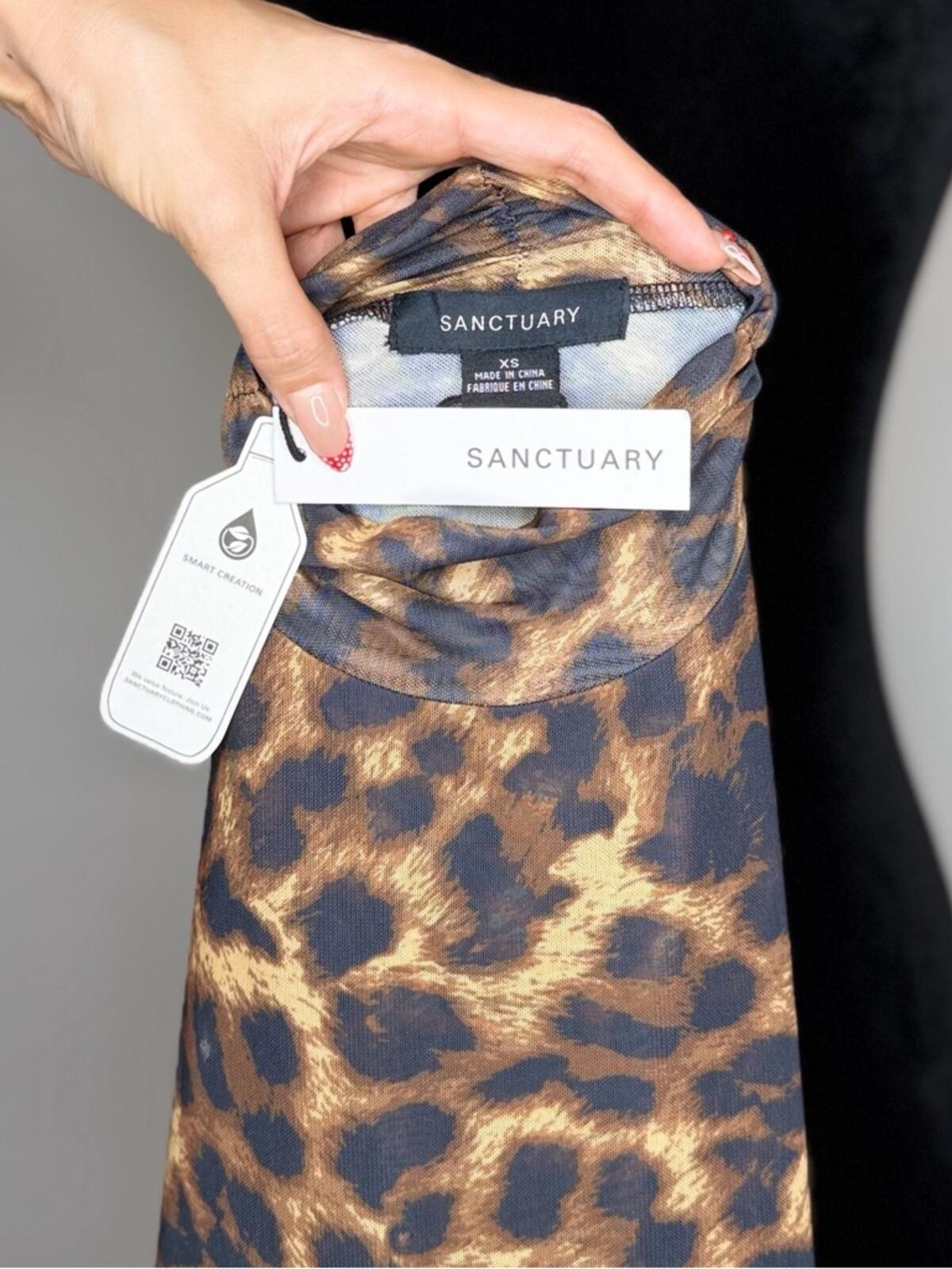 Sanctuary Mesh Mock Top