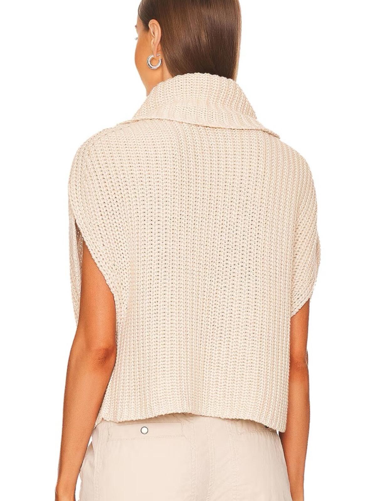 525 America Cate Sleeveless Turtleneck Sweater