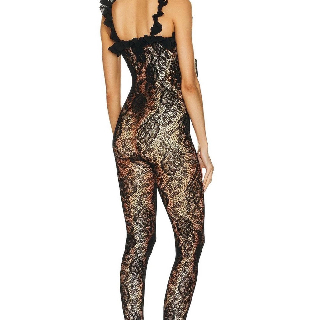 Alessandra Rich Lace Jumpsuit