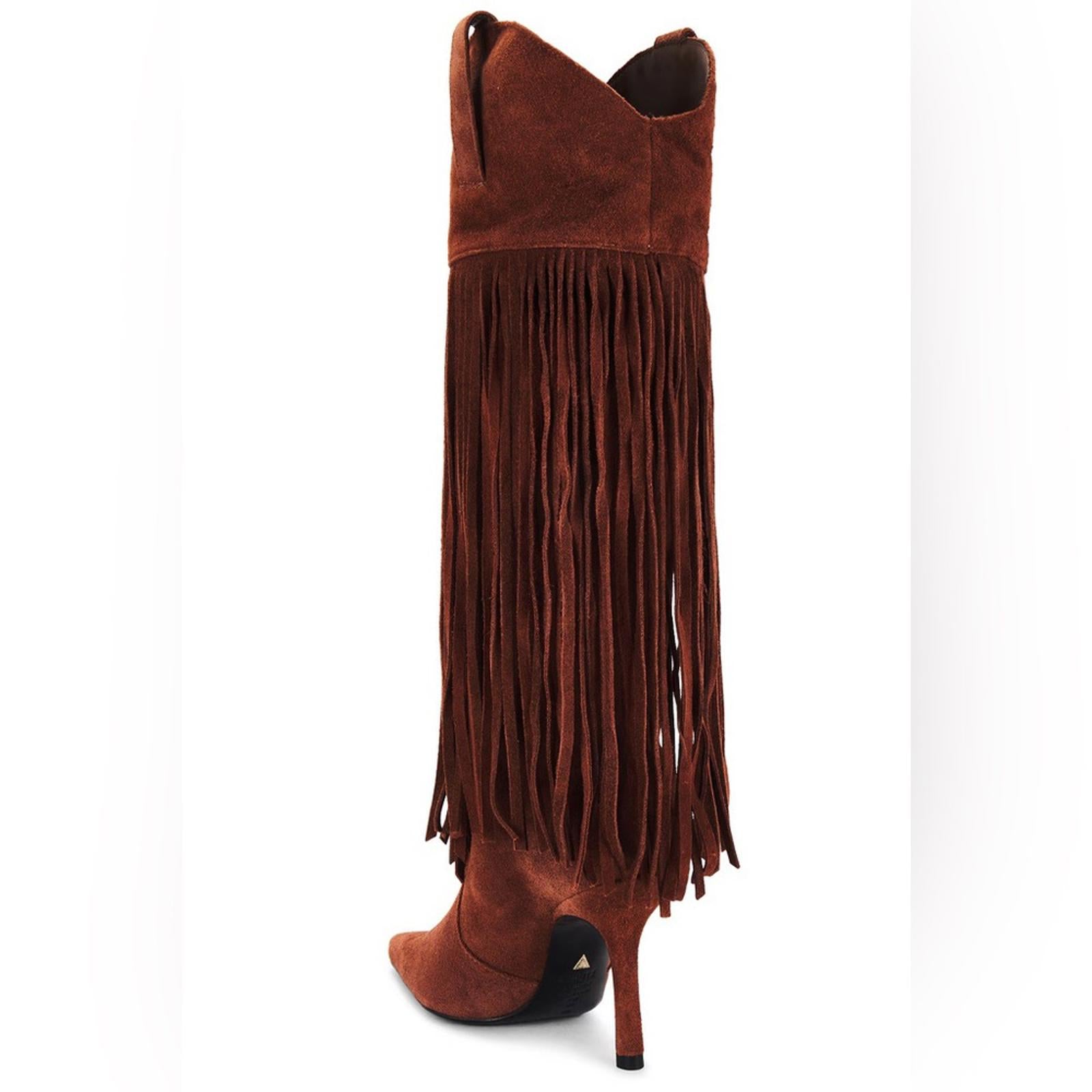 Schutz Raffaela Up Fringes Boots