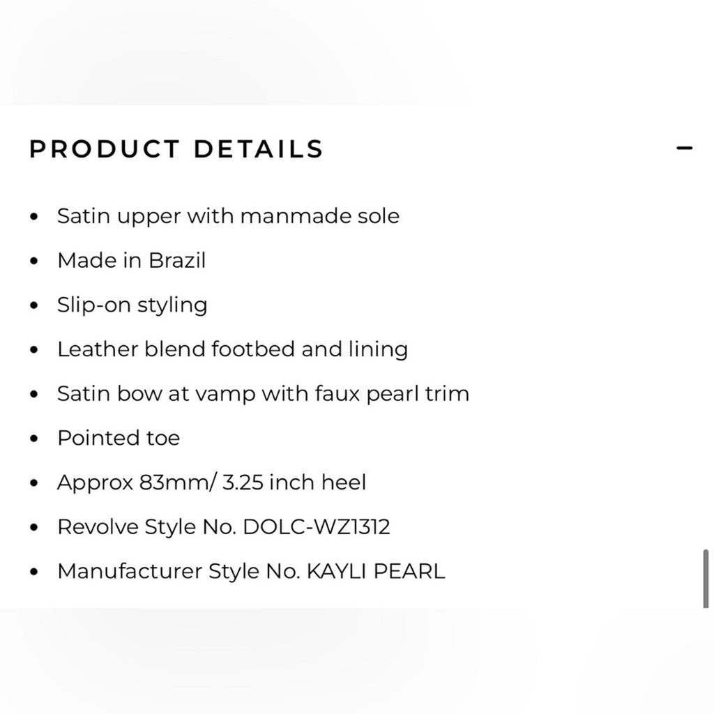 Dolce Vita Kayli Pearl Heel