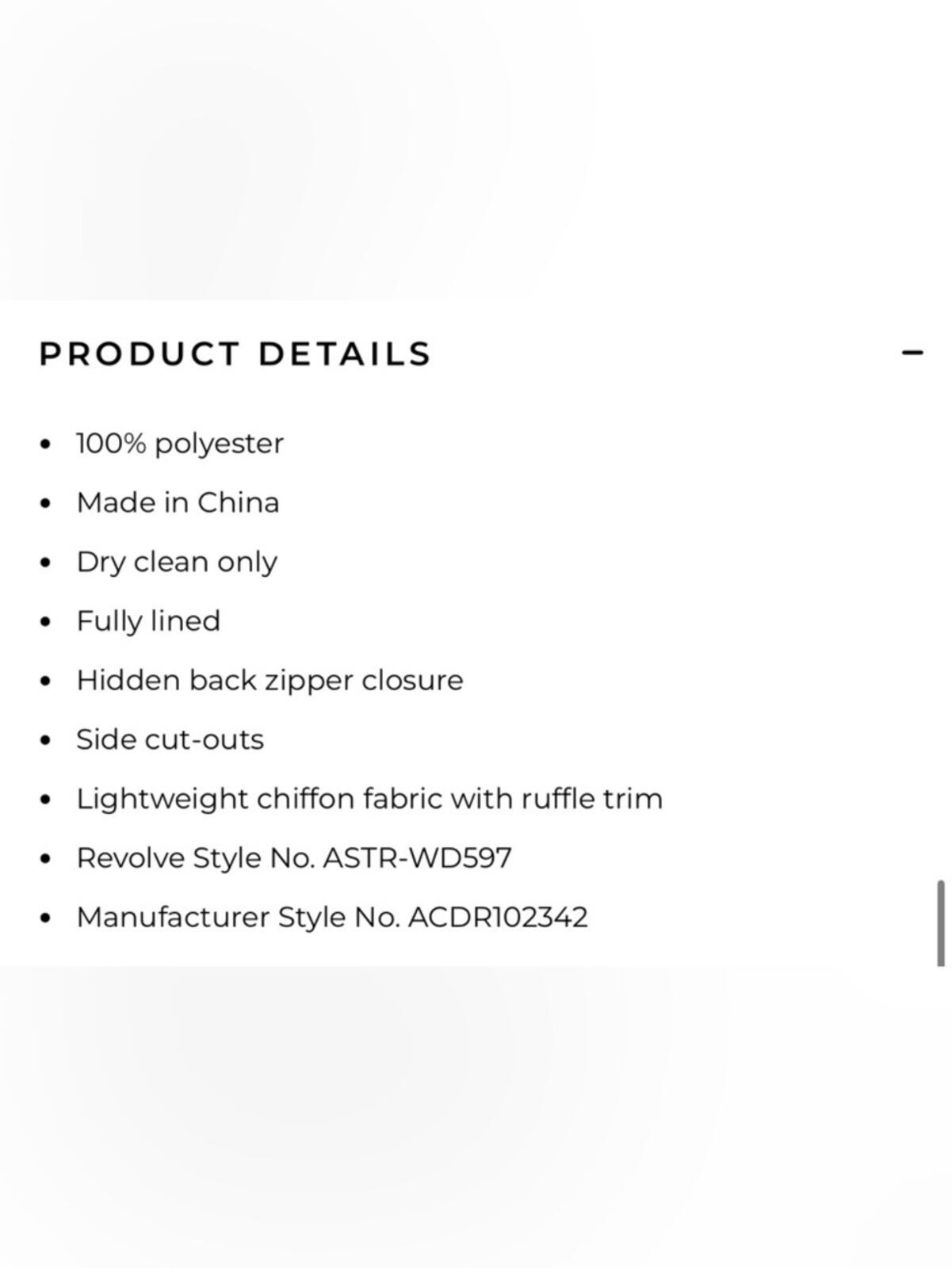 ASTR The Label Jaiden Dress