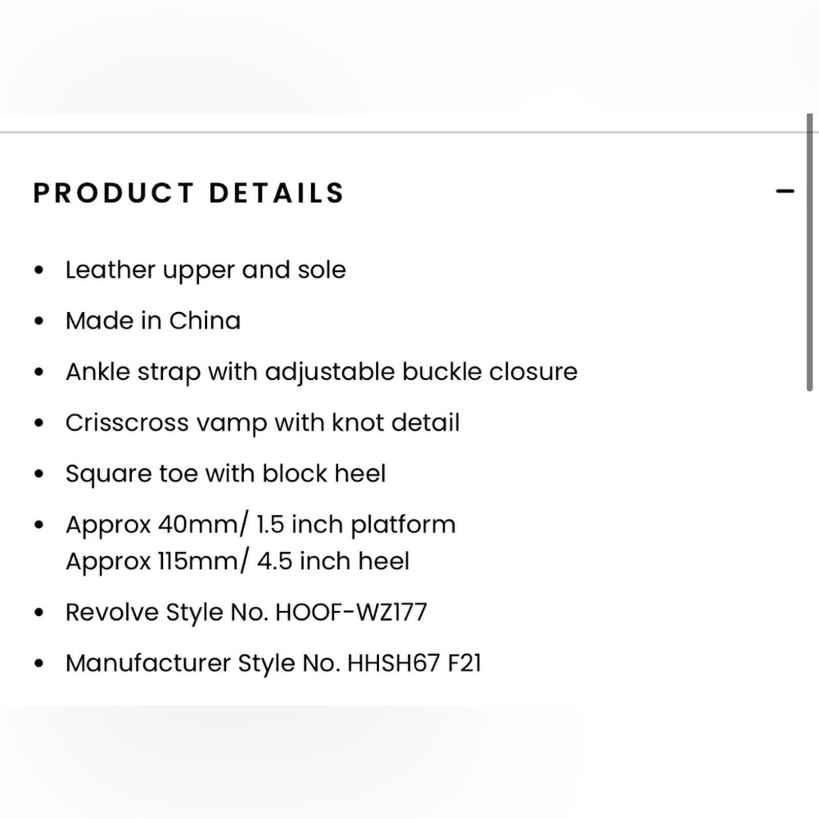 House of Harlow 1960 X REVOLVE Jin Platform