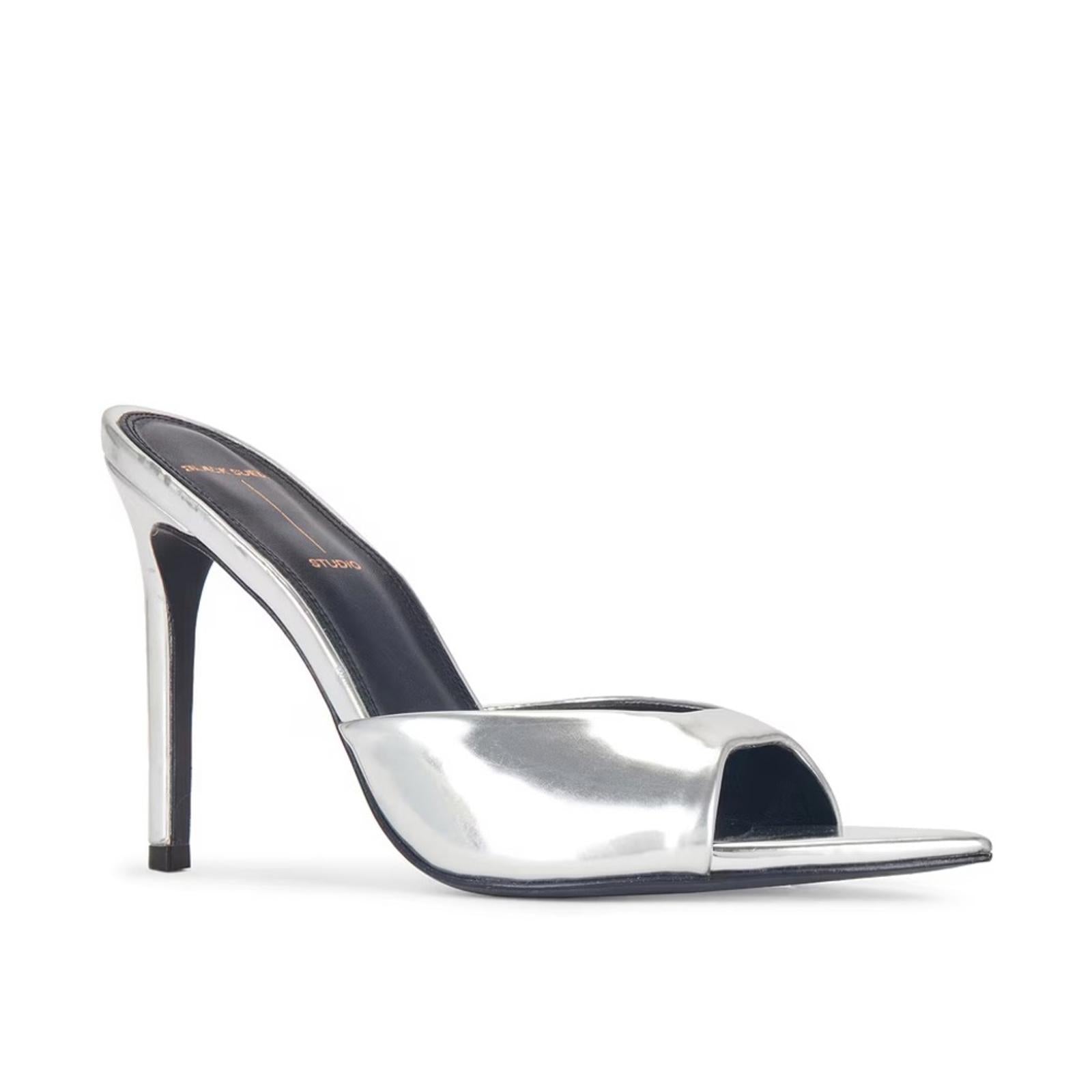 Black Suede Studio Brea Mule