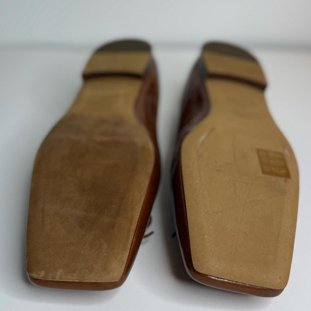 Mansur Gavriel Square Toe Ballerina Flats