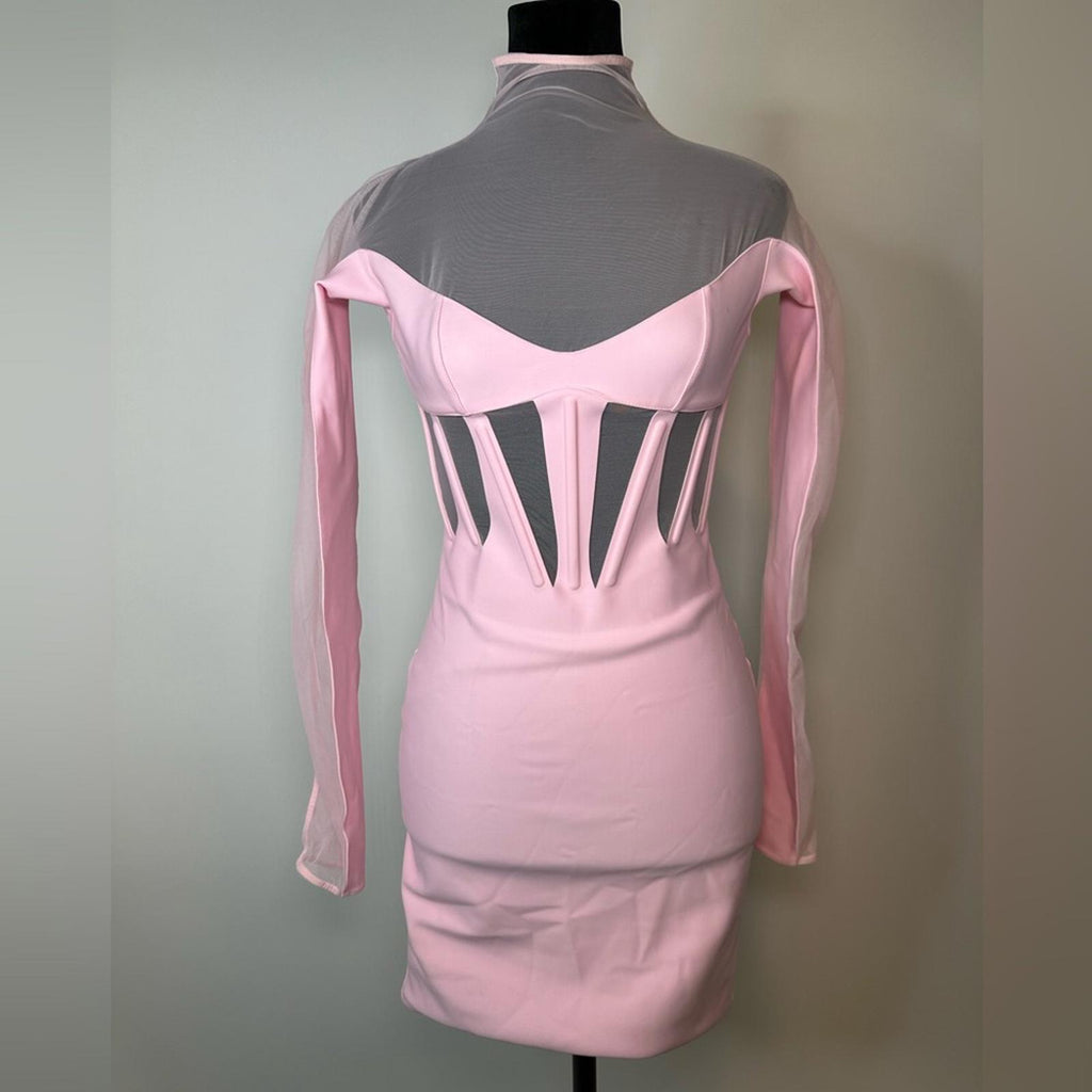 Mugler Laser Cut Dress Corset