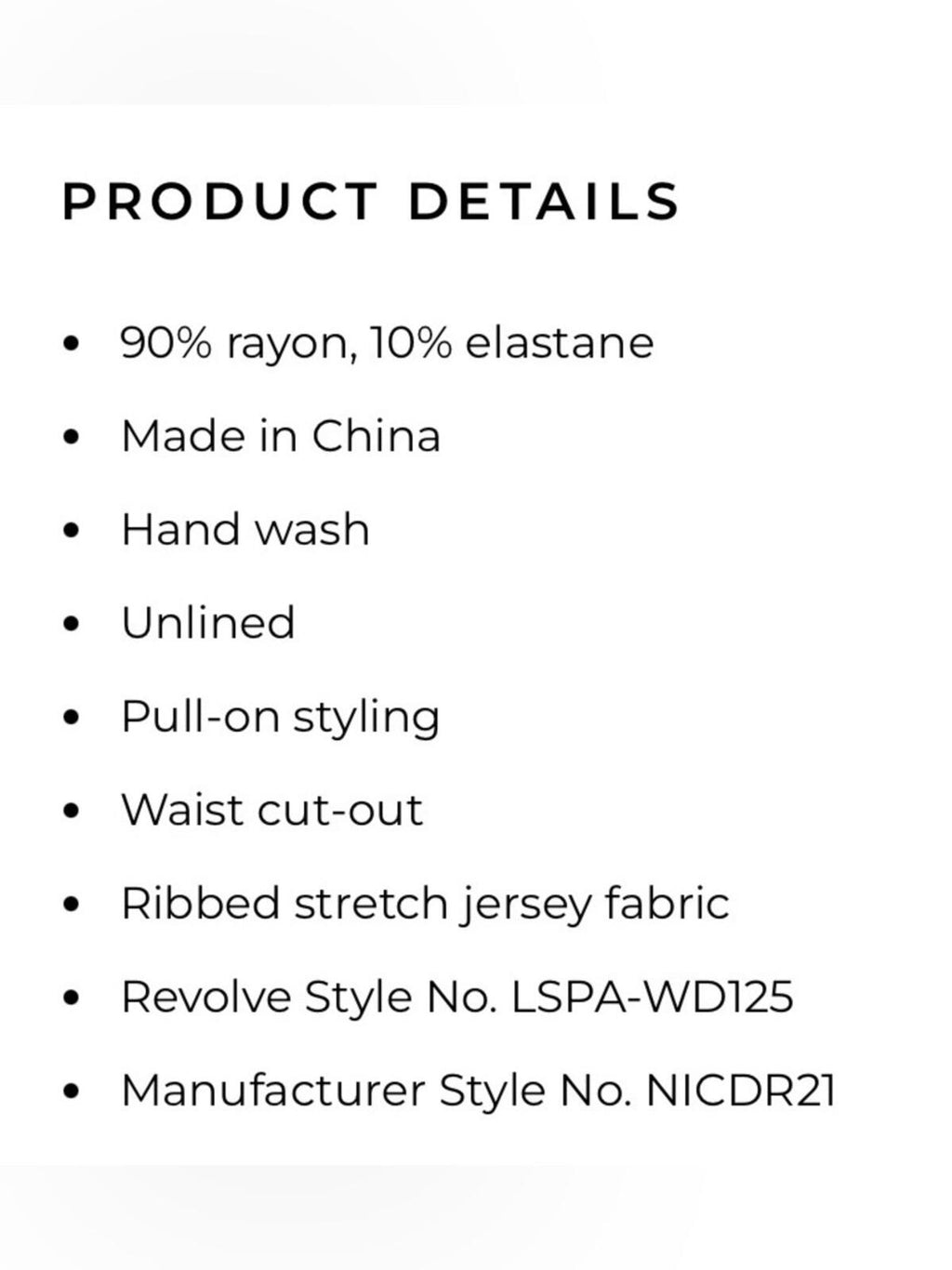 Lspace Nico Dress