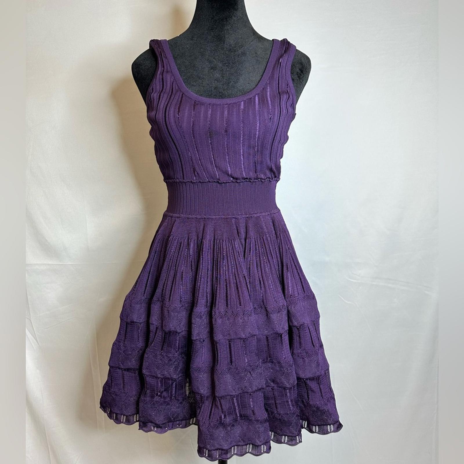 Alaia Fluid Skater Dress