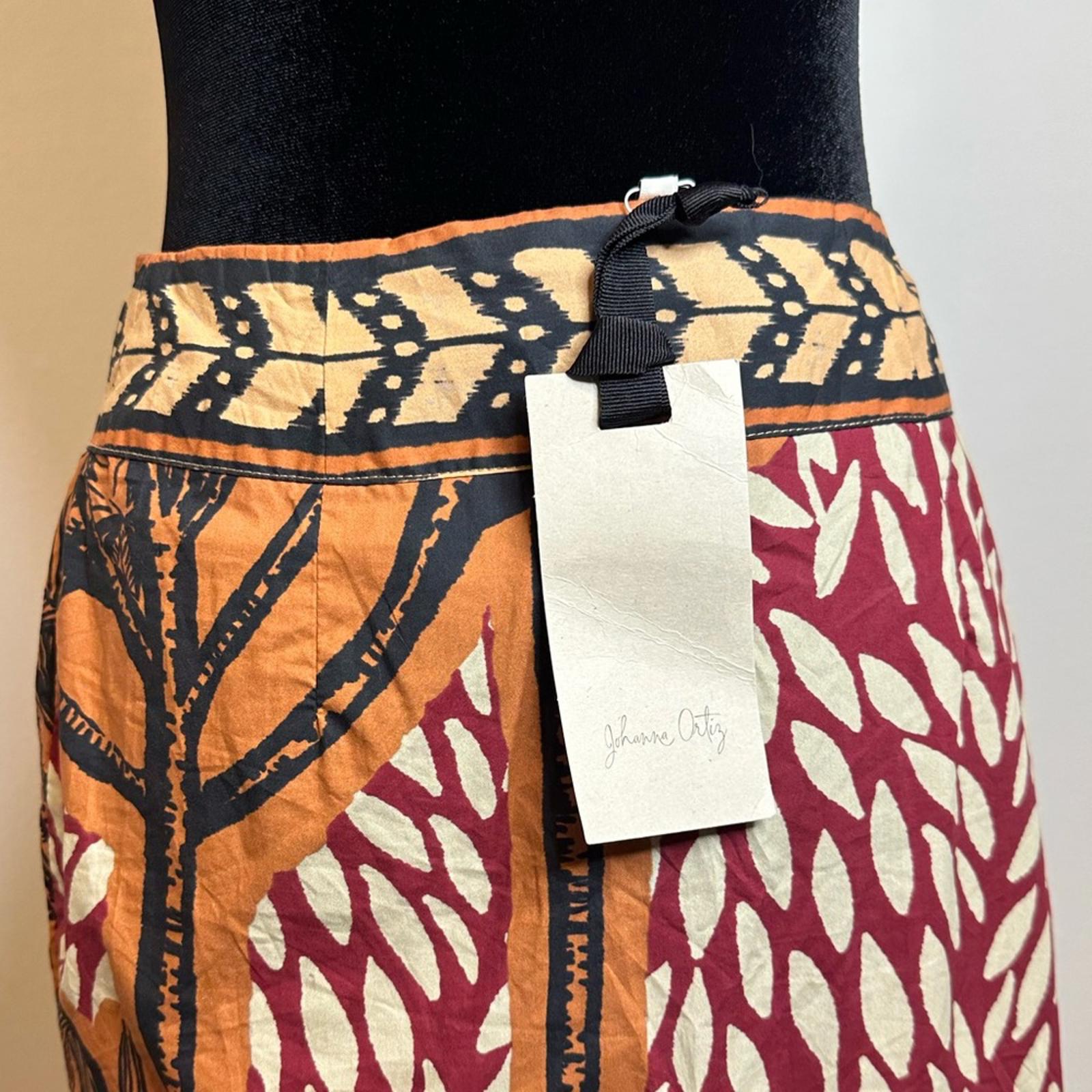 Johanna Ortiz Wild Patch Midi Skirt