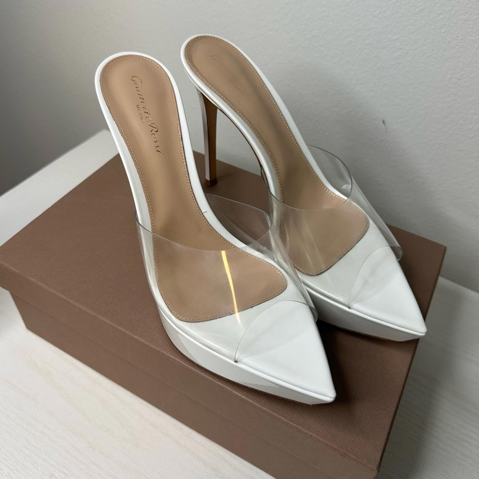 Gianvito Rossi Betty Platform Mules
