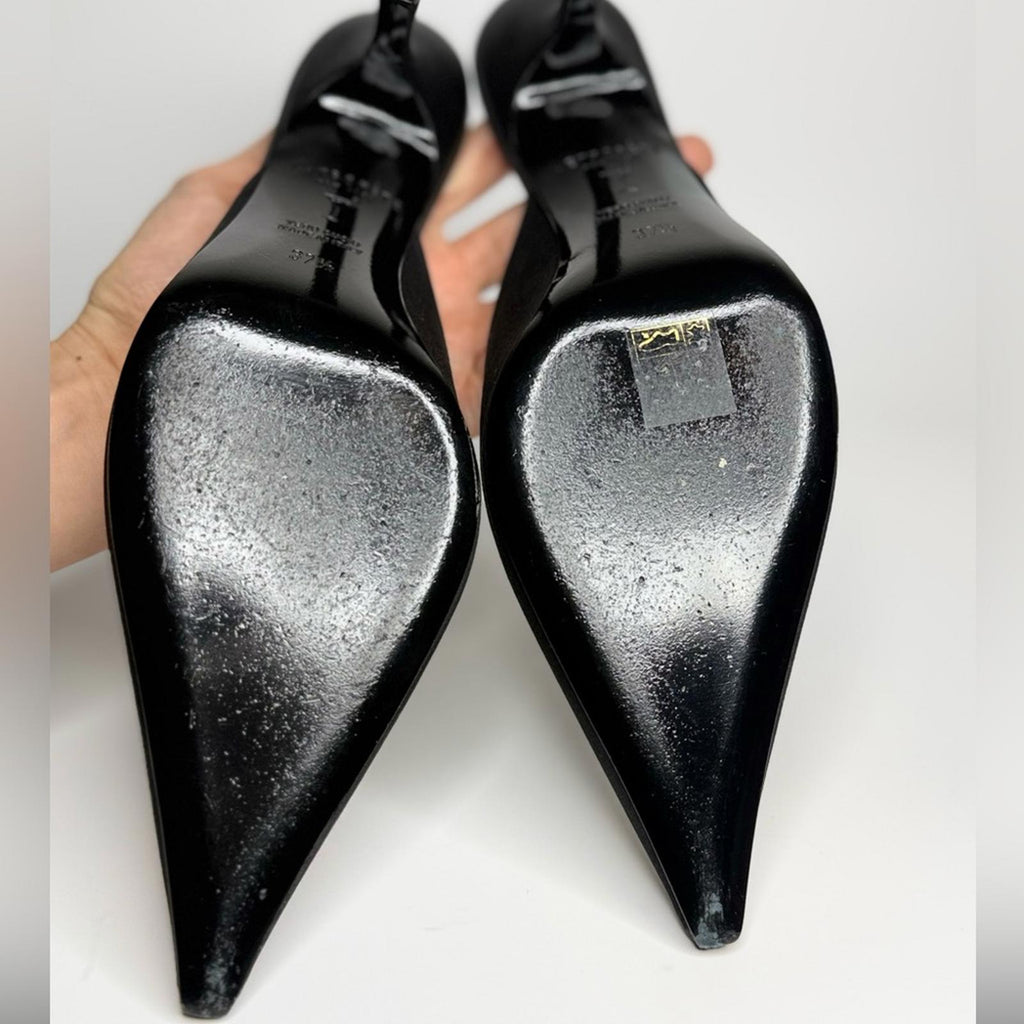 Retrofete Francesca Satin Kitten Mule