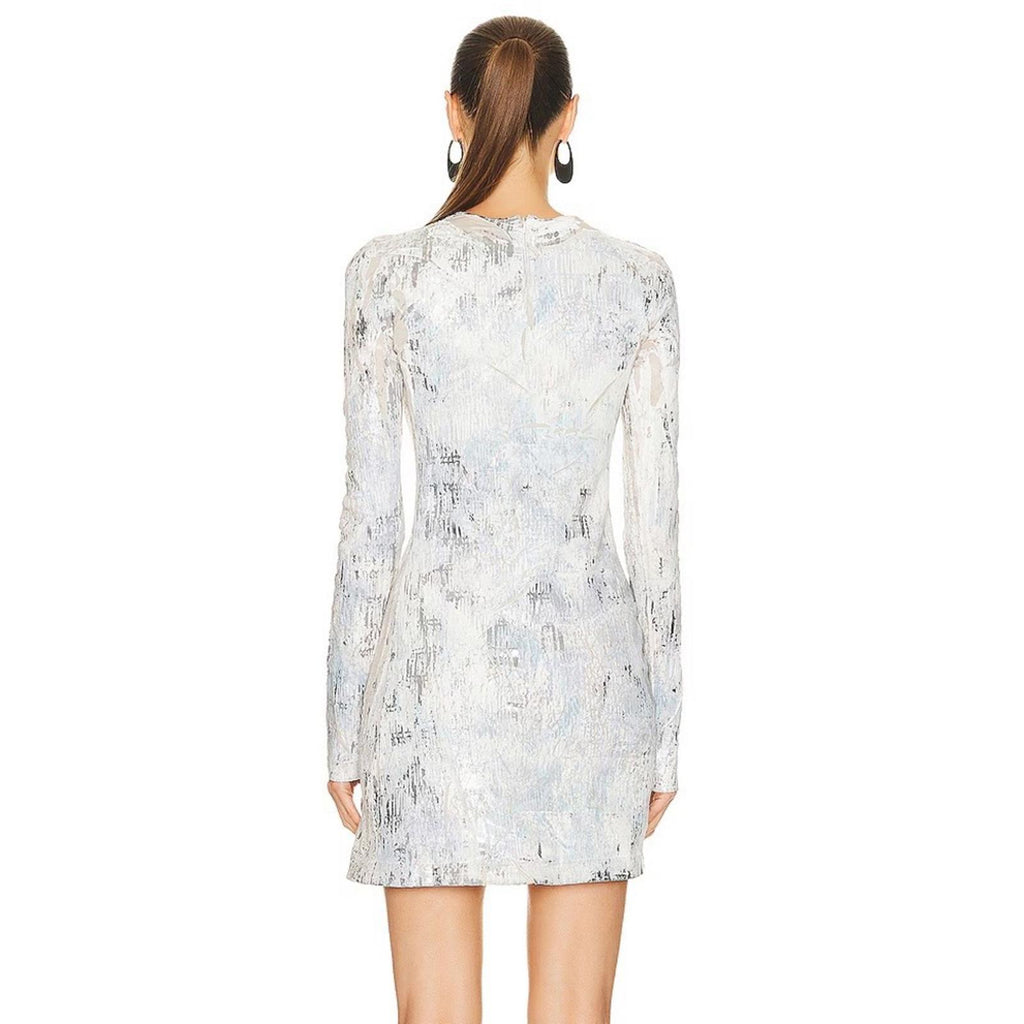 Diesel Long Sleeve Mini Dress