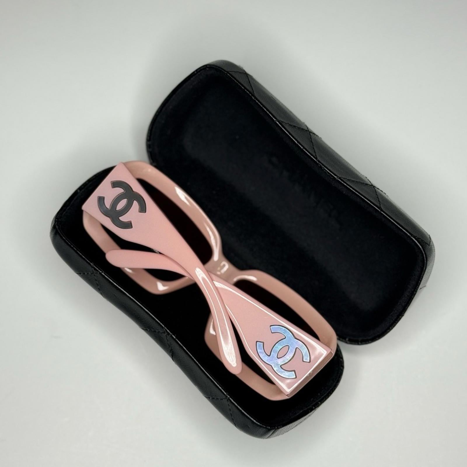 Chanel Pink Sunglasses