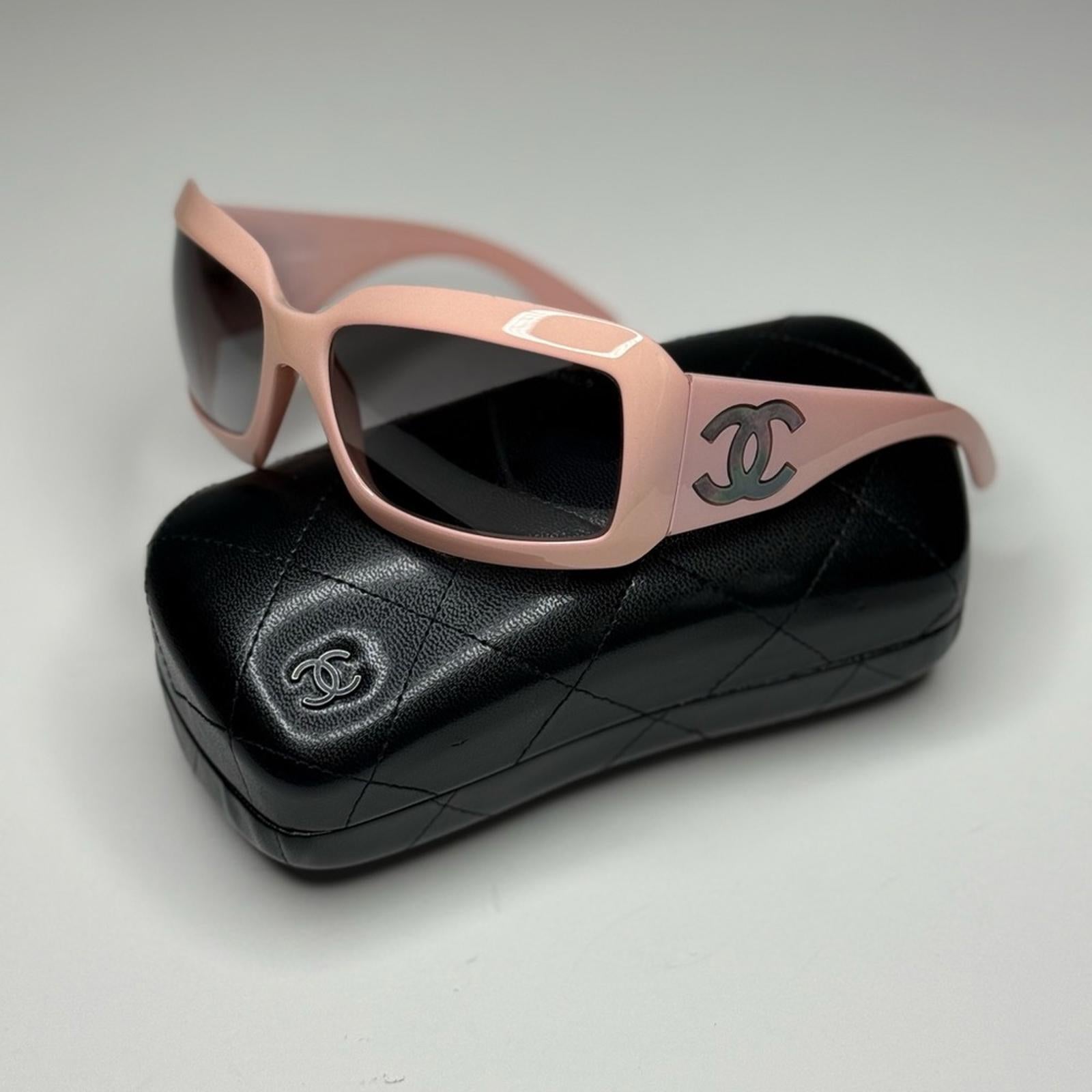 Chanel Pink Sunglasses
