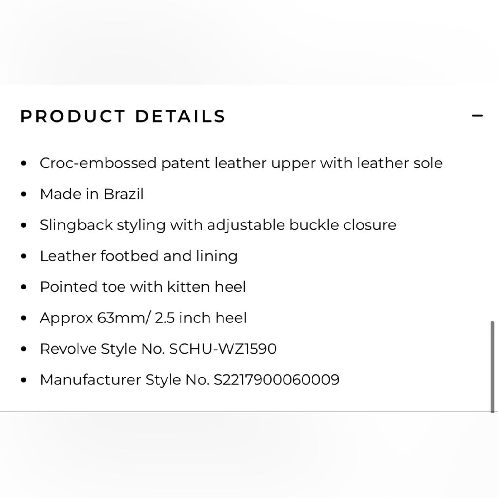 Schutz Paola Mid Slingback