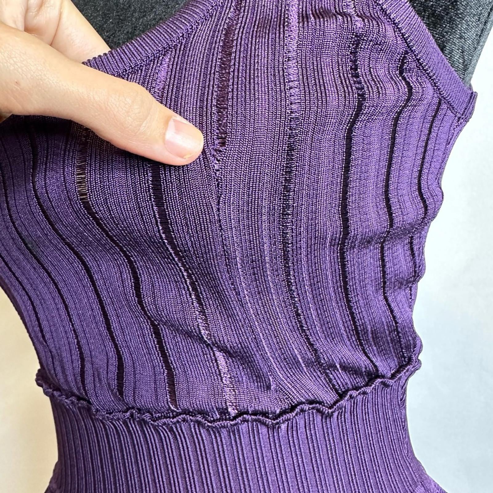 Alaia Fluid Skater Dress