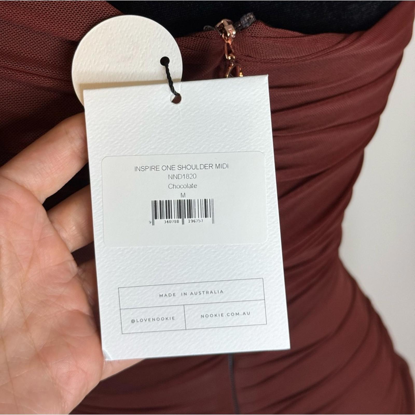 Nookie x Revolve Inspire One Shoulder Midi Dress