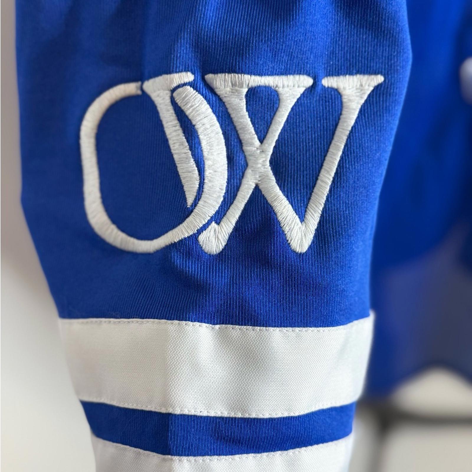 Off White Football Mesh T-Shirt Men