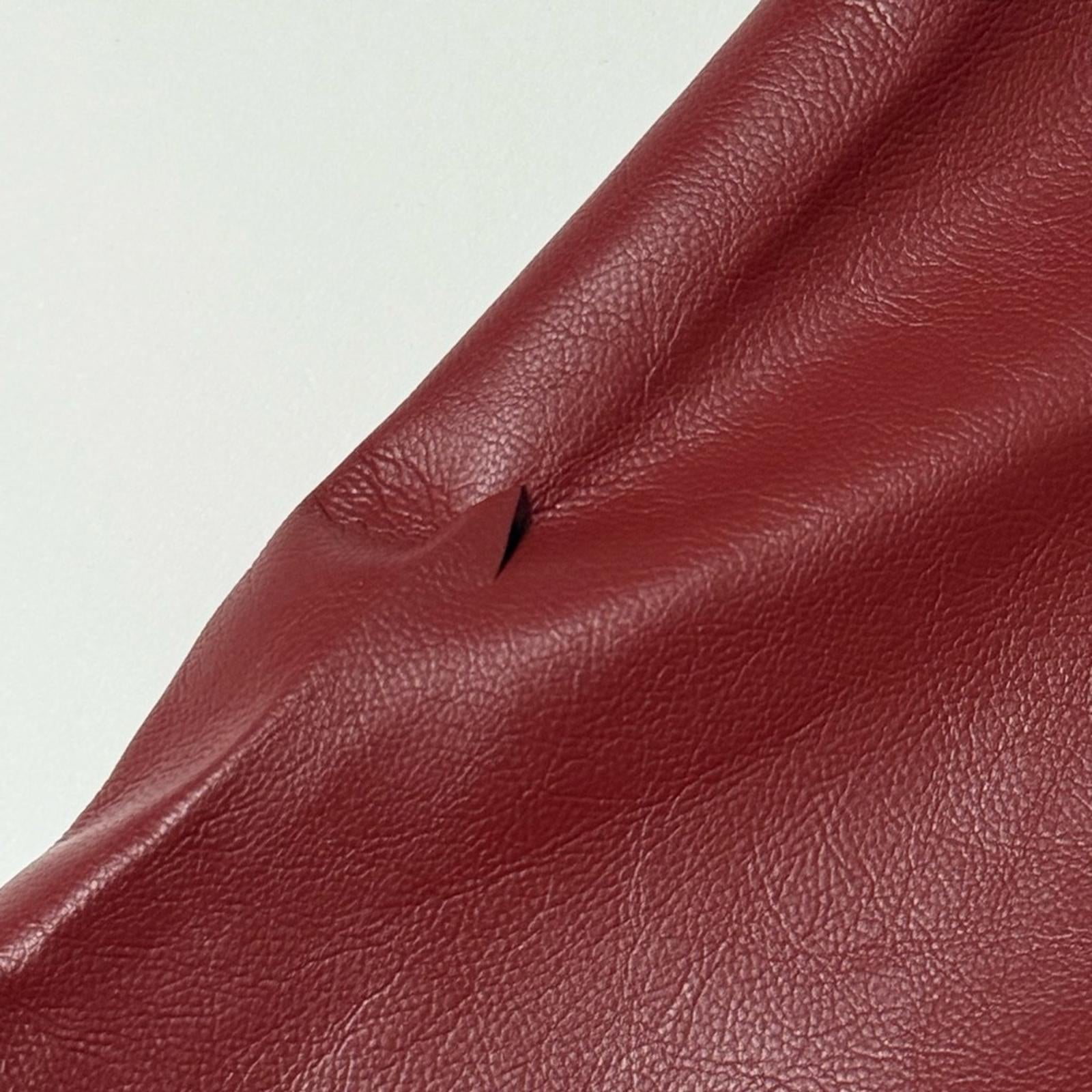 Pistola Cassie Super High Rise Straight Pant in Carmine