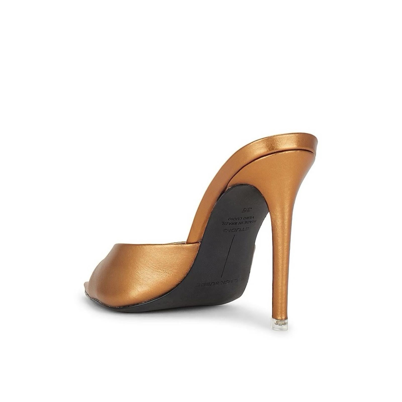 Black Suede Studio Brea Mules