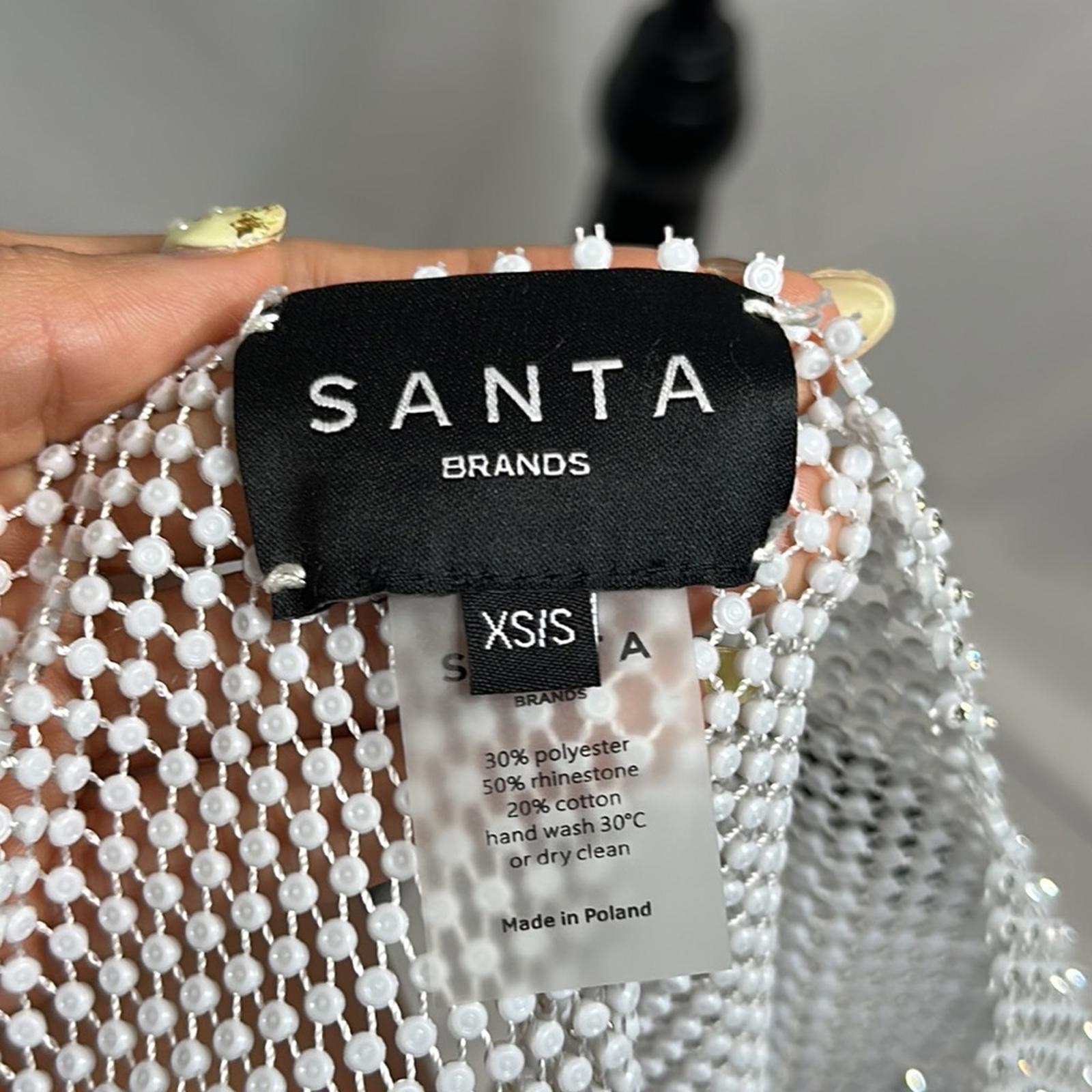 Santa Brands Long Sleeve Crop Top