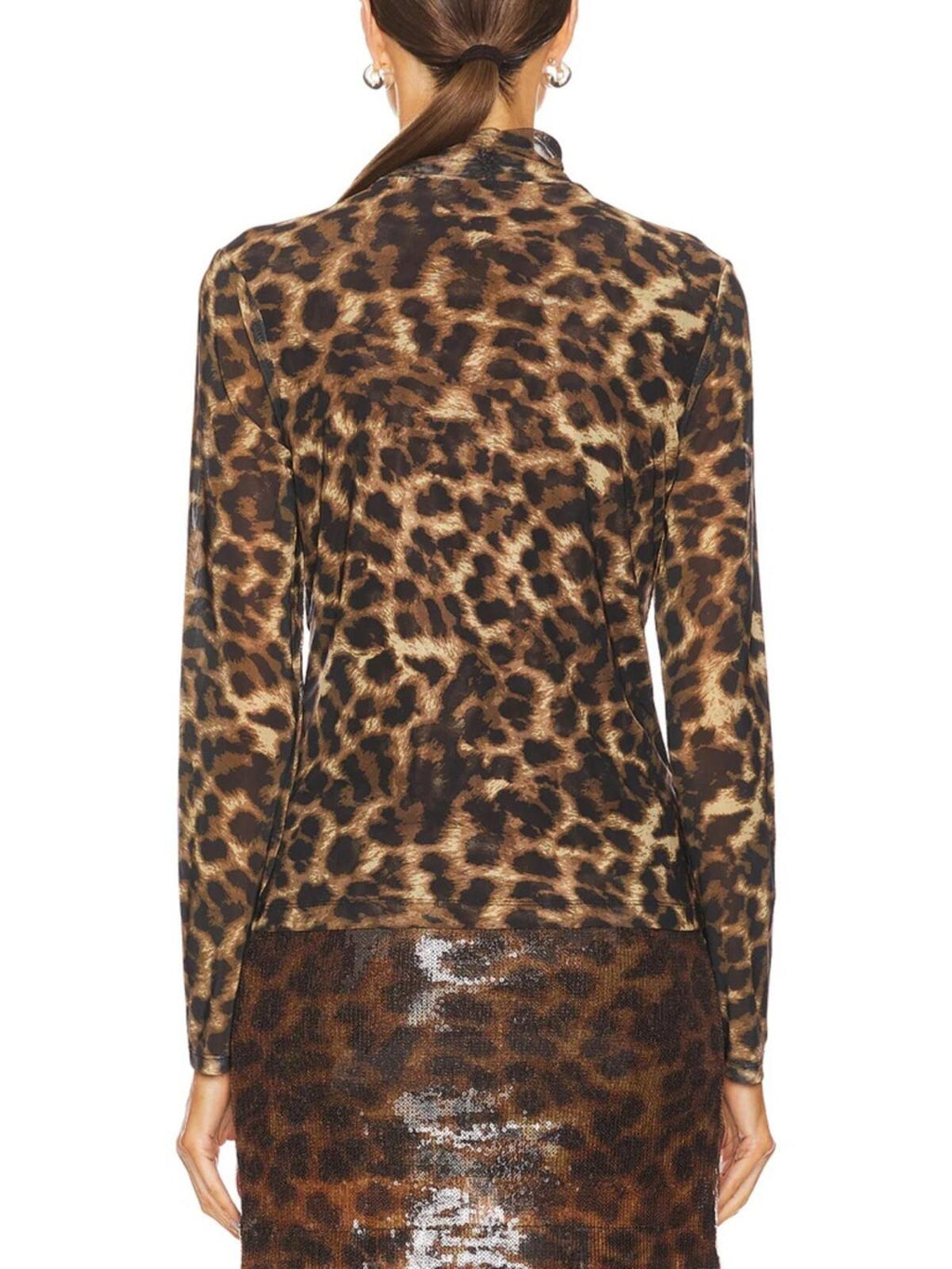 Sanctuary Mesh Mock Top