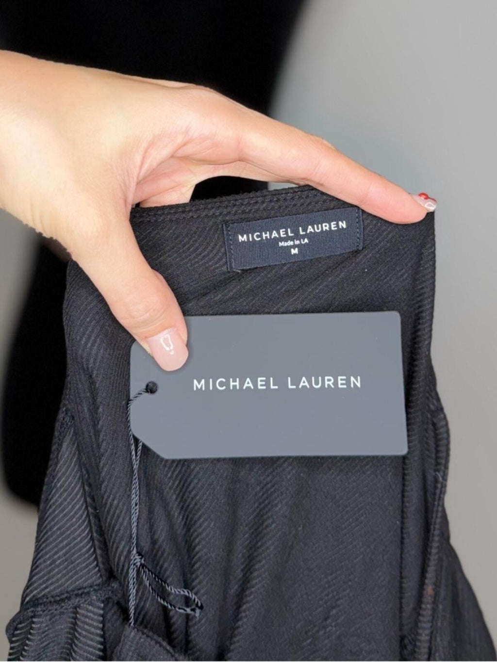 Michael Lauren Usher Asymmetrical Longsleeve Top