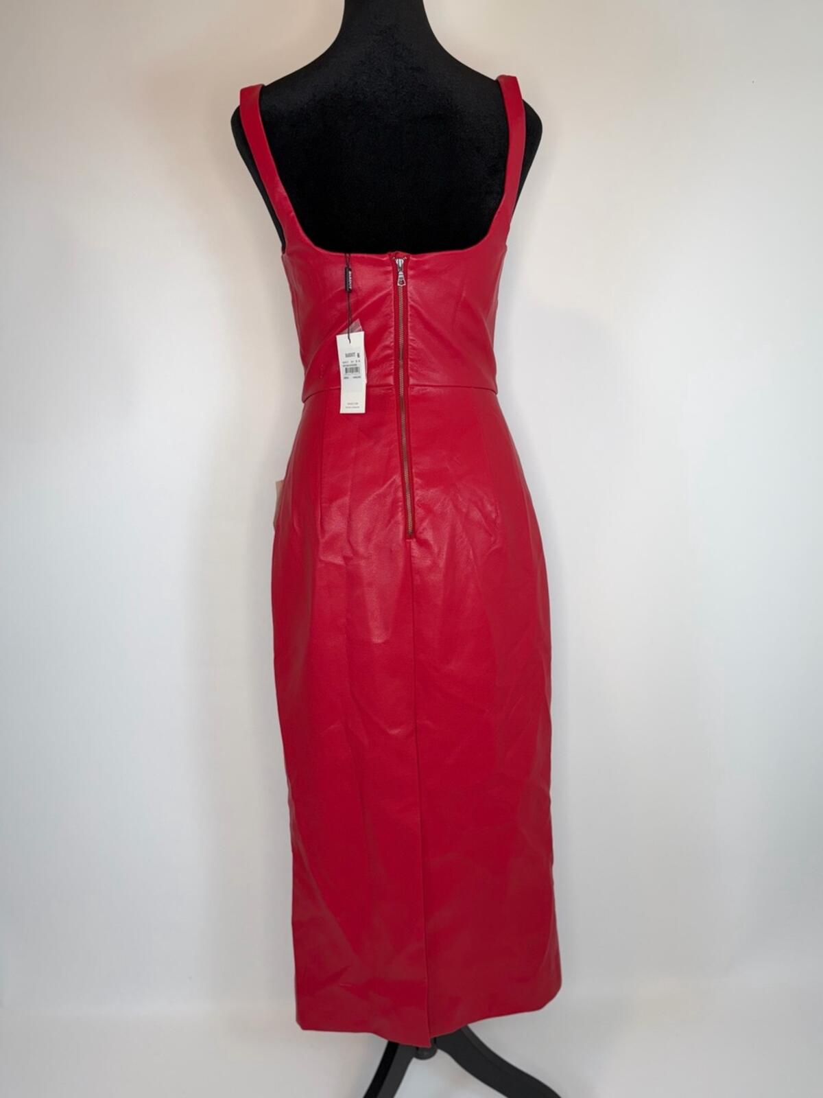 Bardot Kassy Faux Leather Dress
