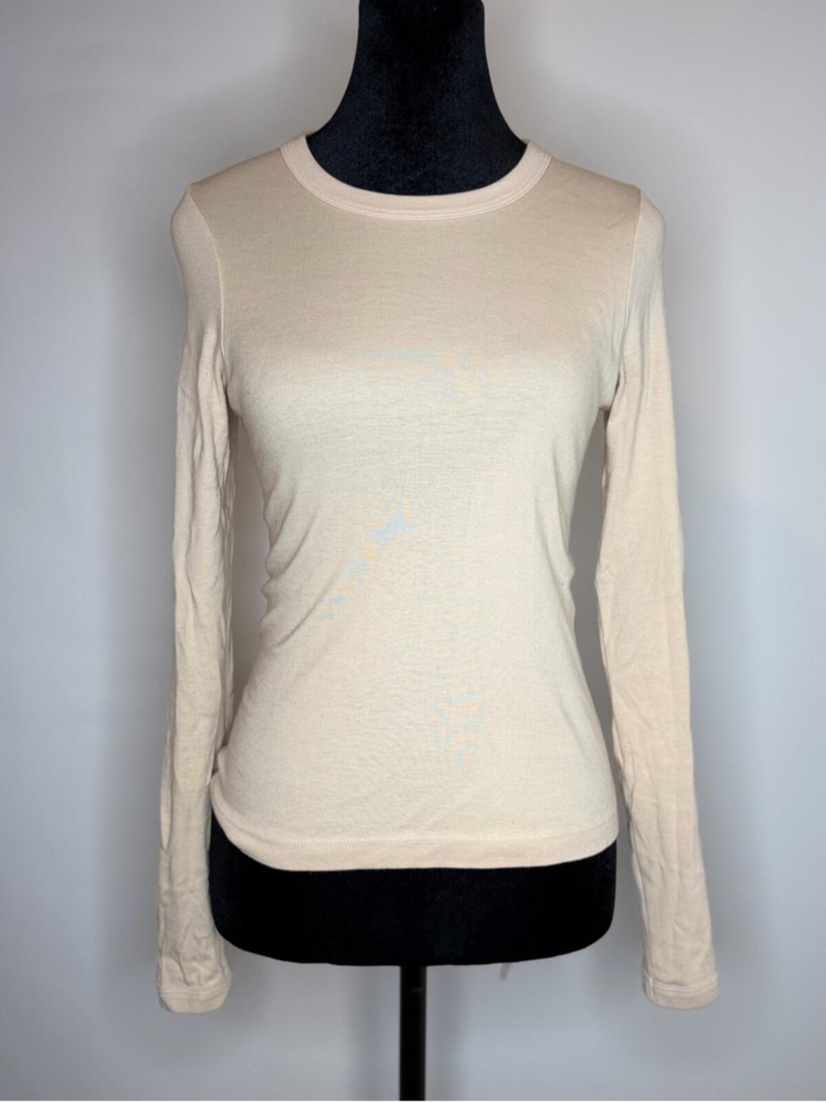 Enza Costa Supima Cotton New Classic Long Sleeve Tee