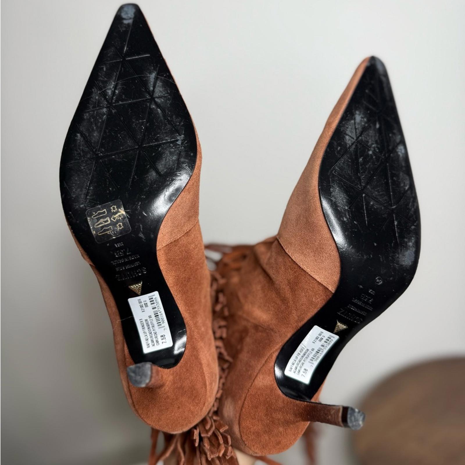 Schutz Raffaela Up Fringes Boots