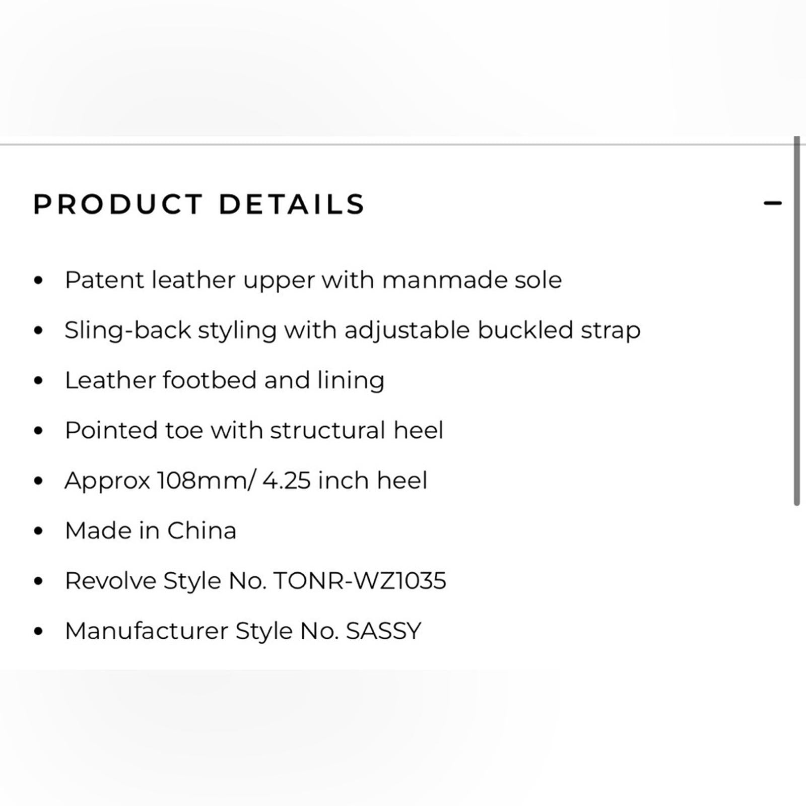 Tony Bianco Sassy Slingback Pump