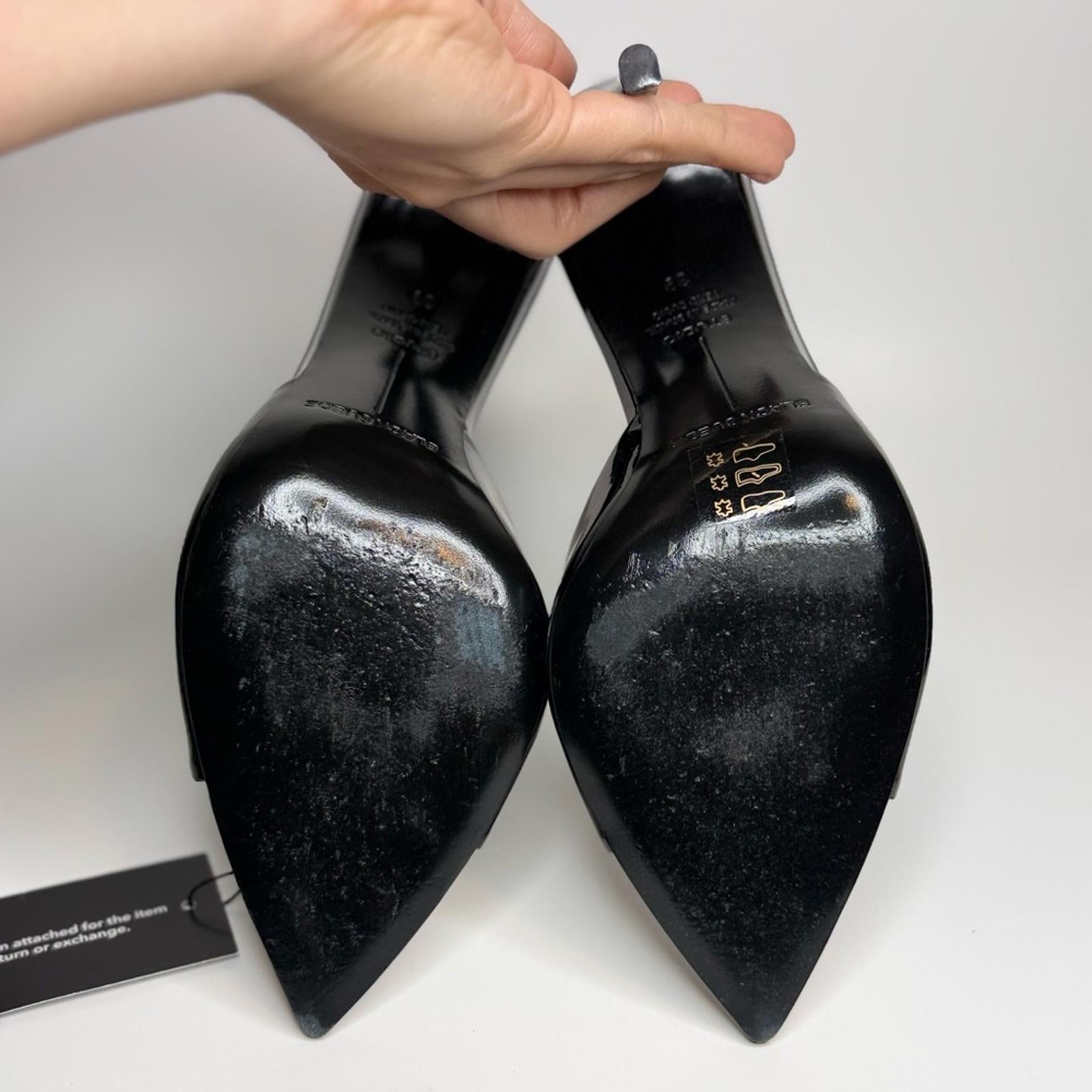 Black Suede Studio Brea Mule