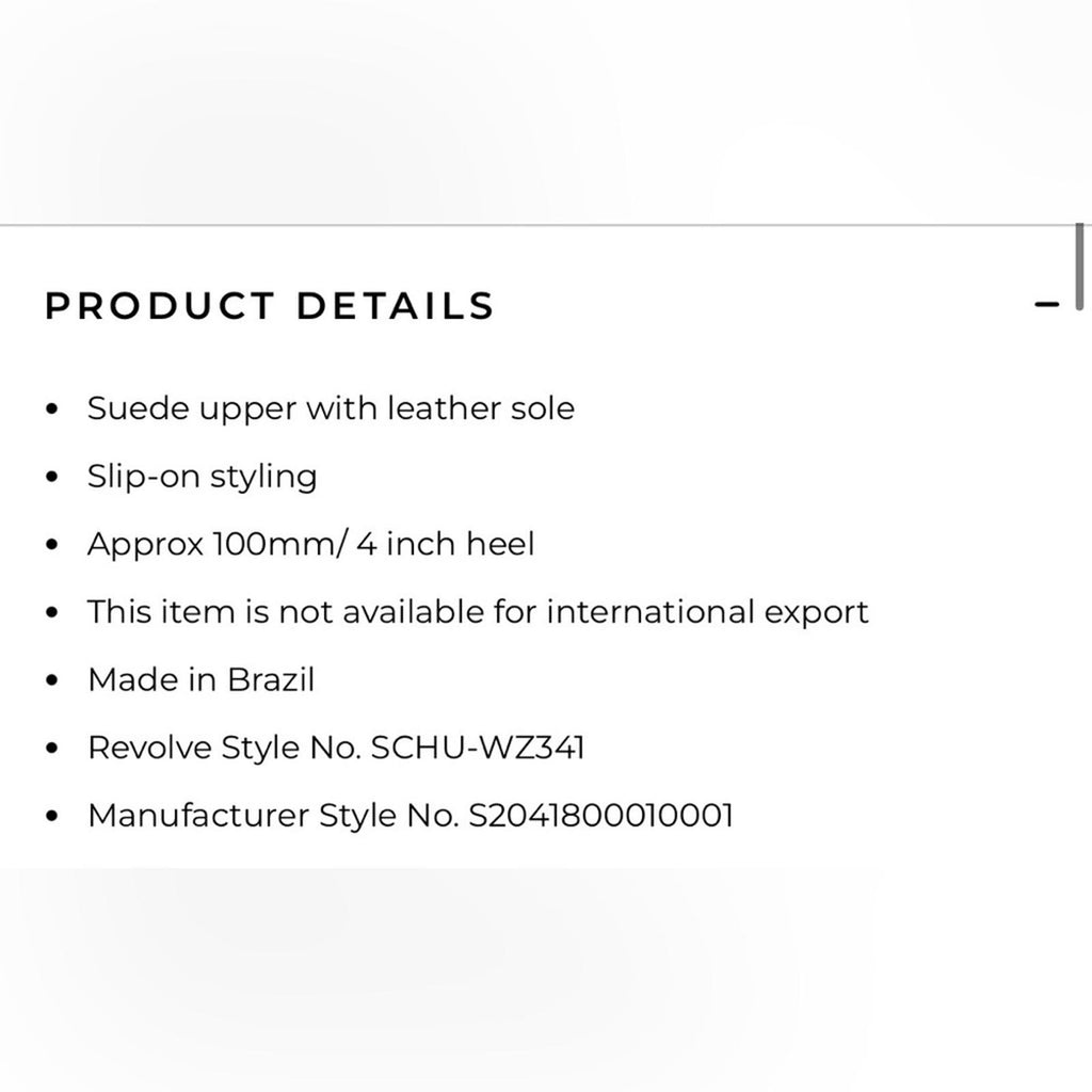 Schutz Lauraine Heel