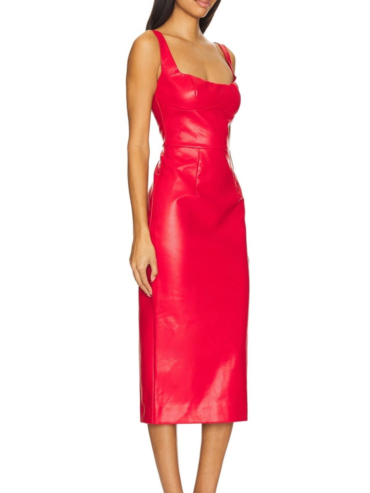 Bardot Kassy Faux Leather Dress