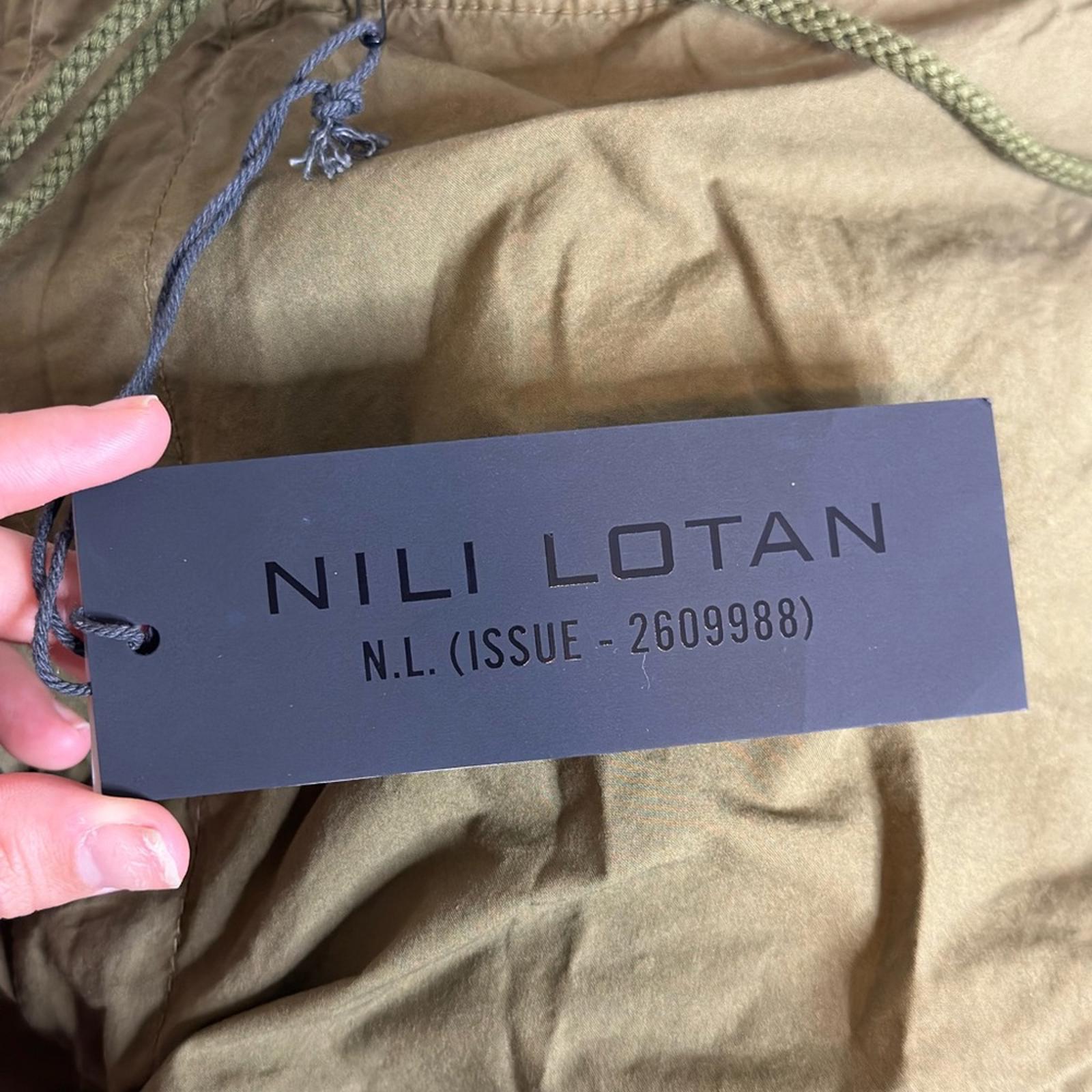 Nili Lotan Lison Oversized Cargo Pants