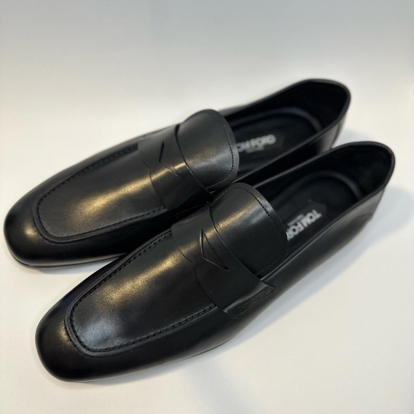 Tom Ford Smooth Leather Sean Penny Loafer Men