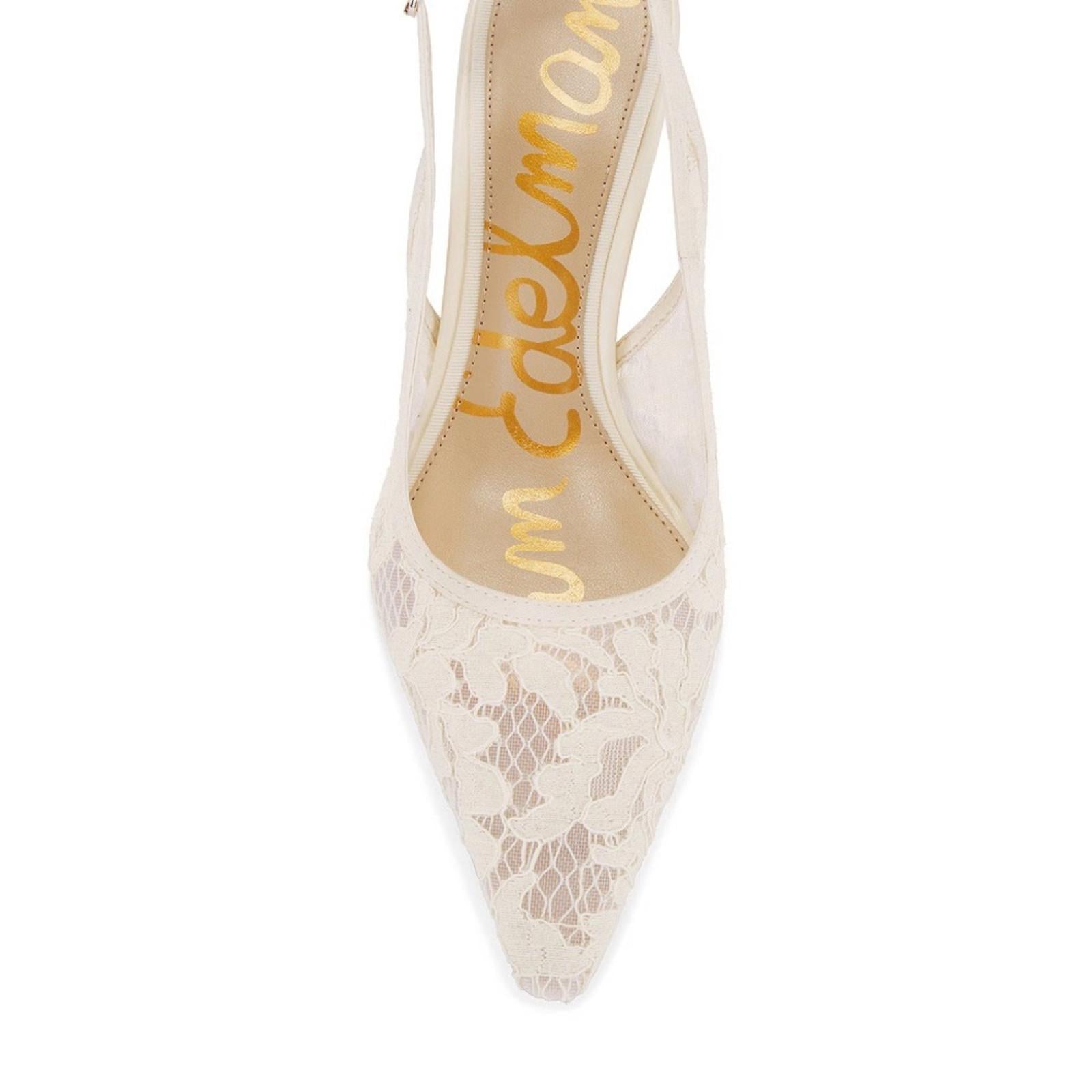 Sam Edelman Bianka Sling Back Mesh Heels