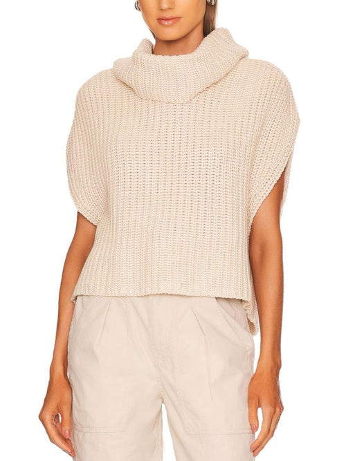 525 America Cate Sleeveless Turtleneck Sweater