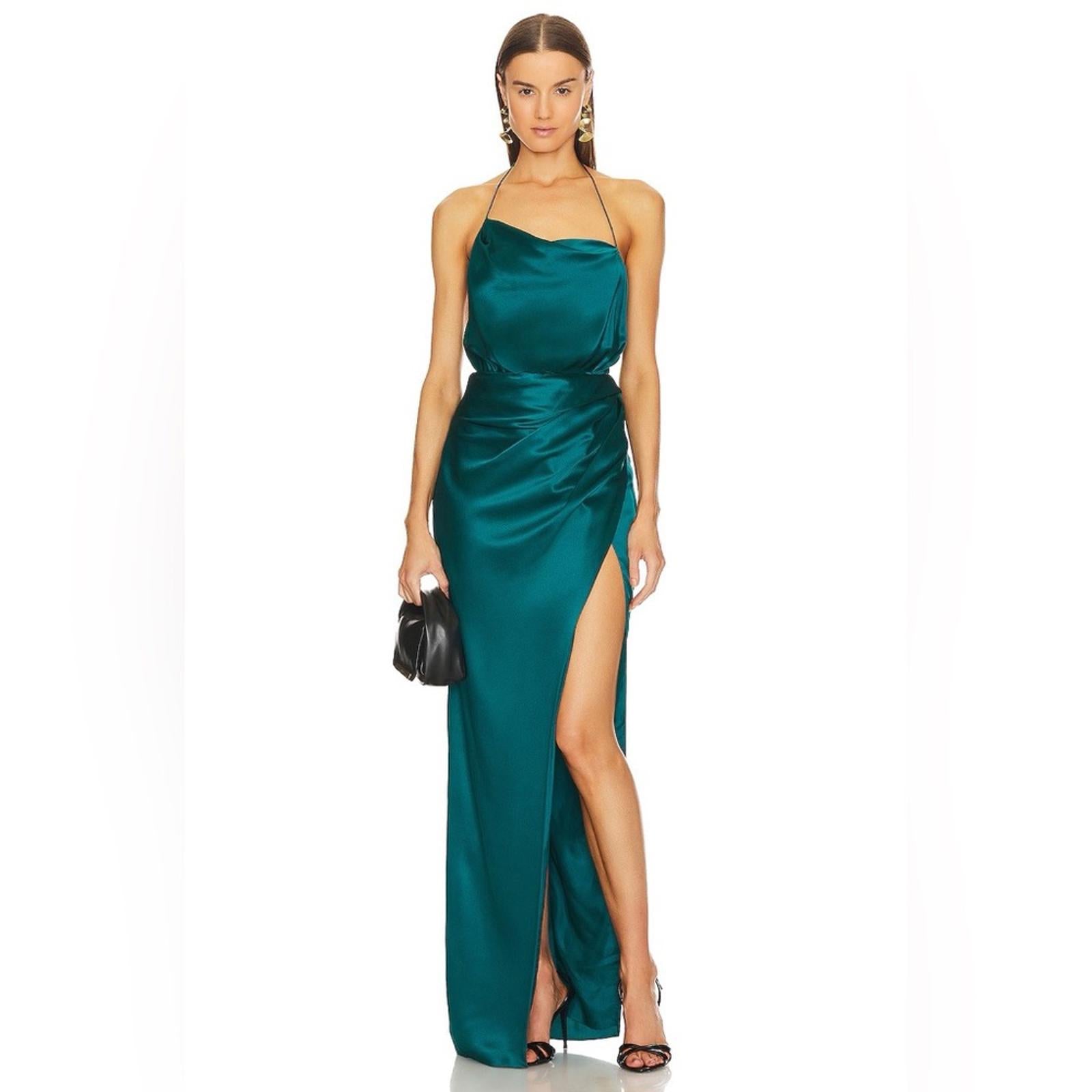 The Sei Halter Cowl Gown