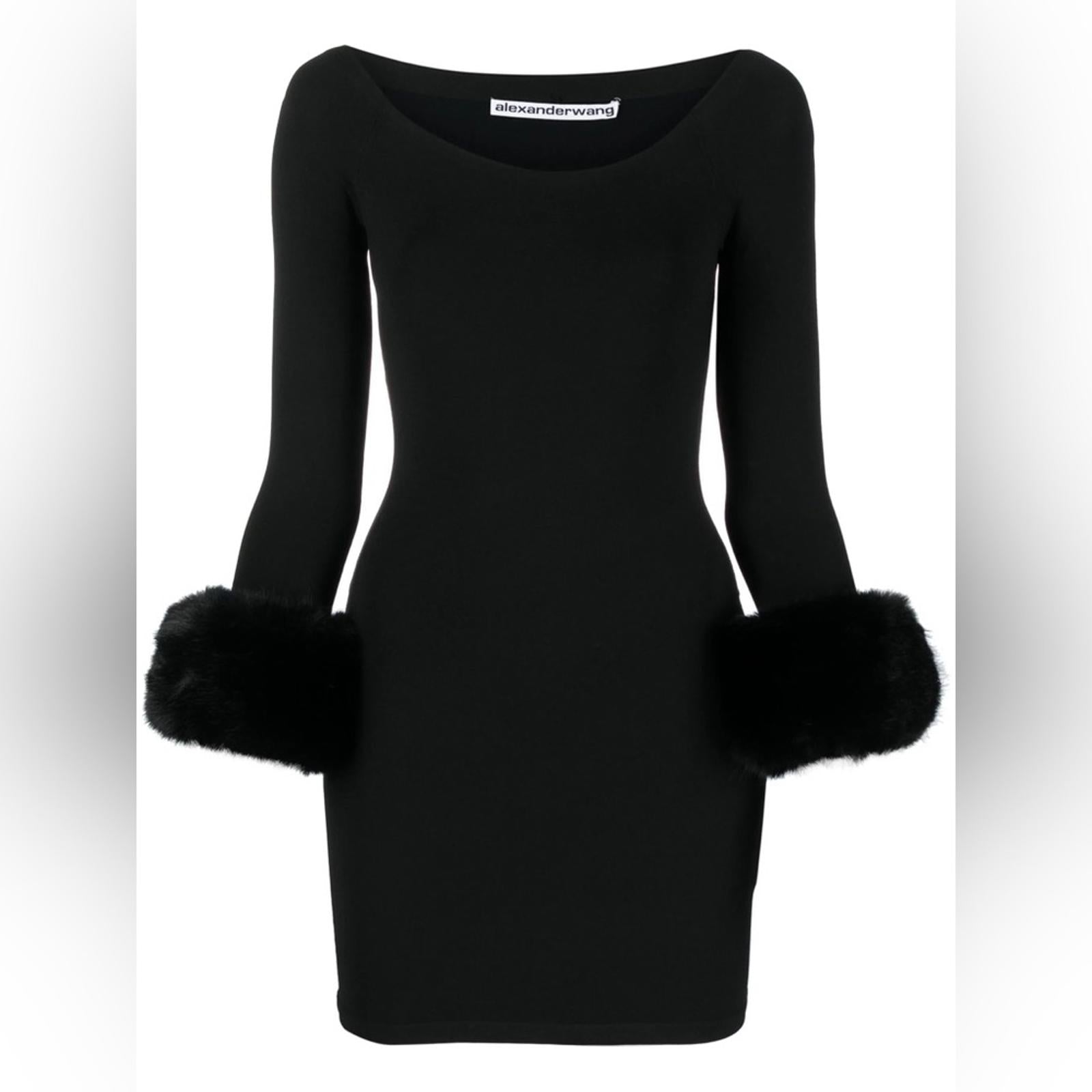 Alexander Wang Off The Shoulder Mini Dress