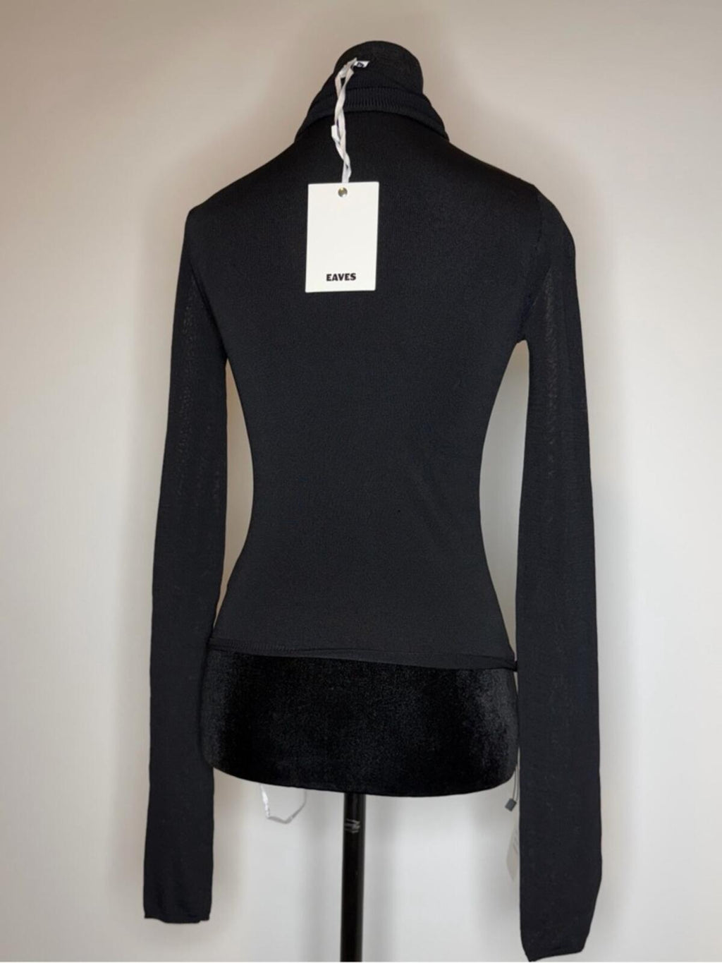 Eaves Alexander Sheer Turtleneck Sweater