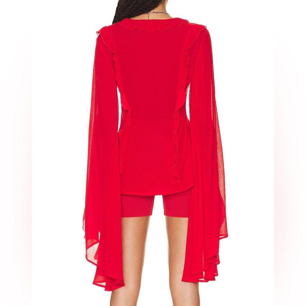 Blumarine Ruffle Top