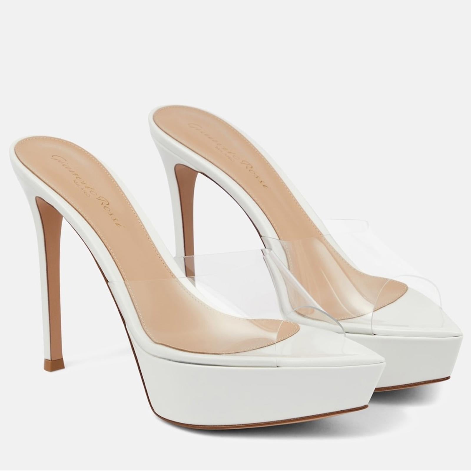 Gianvito Rossi Betty Platform Mules