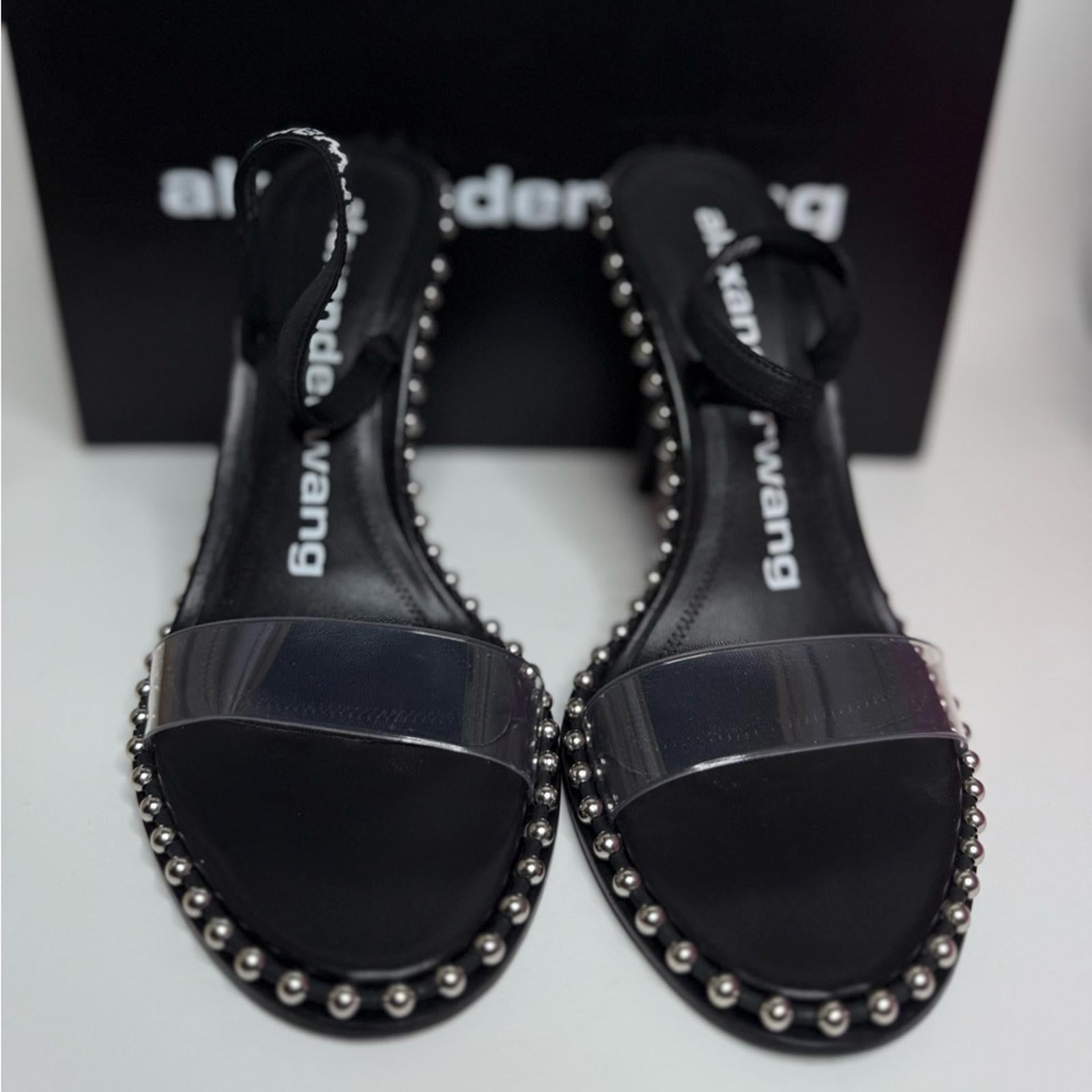 Alexander Wang Nova Logo Sandals