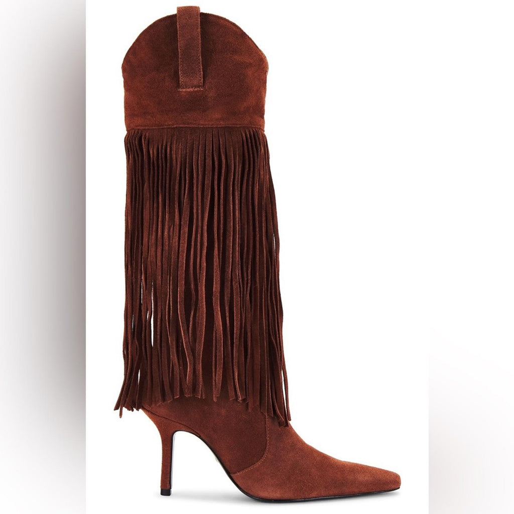 Schutz Raffaela Up Fringes Boots