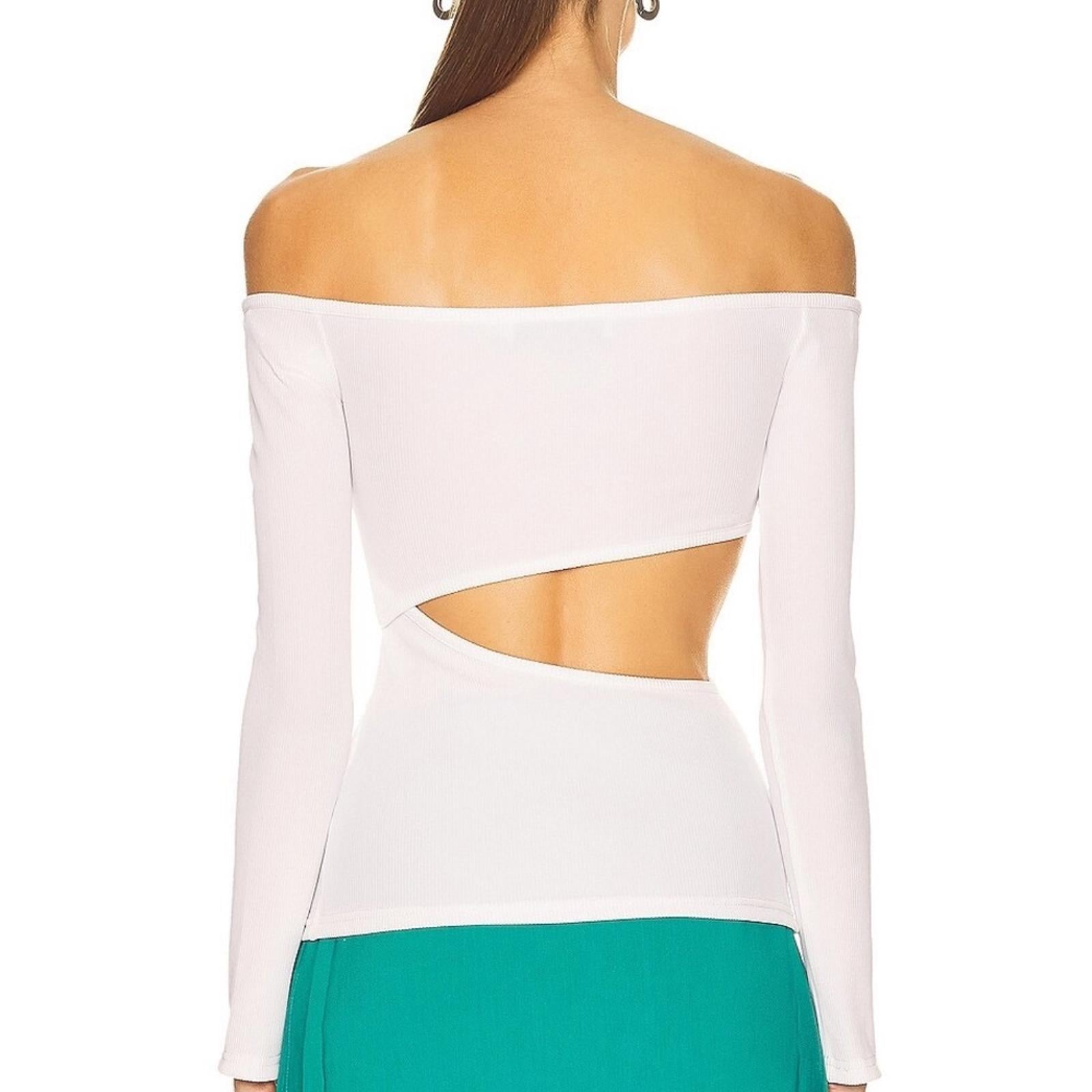 Christopher Esber Distorted Quarz Shoulderless Top