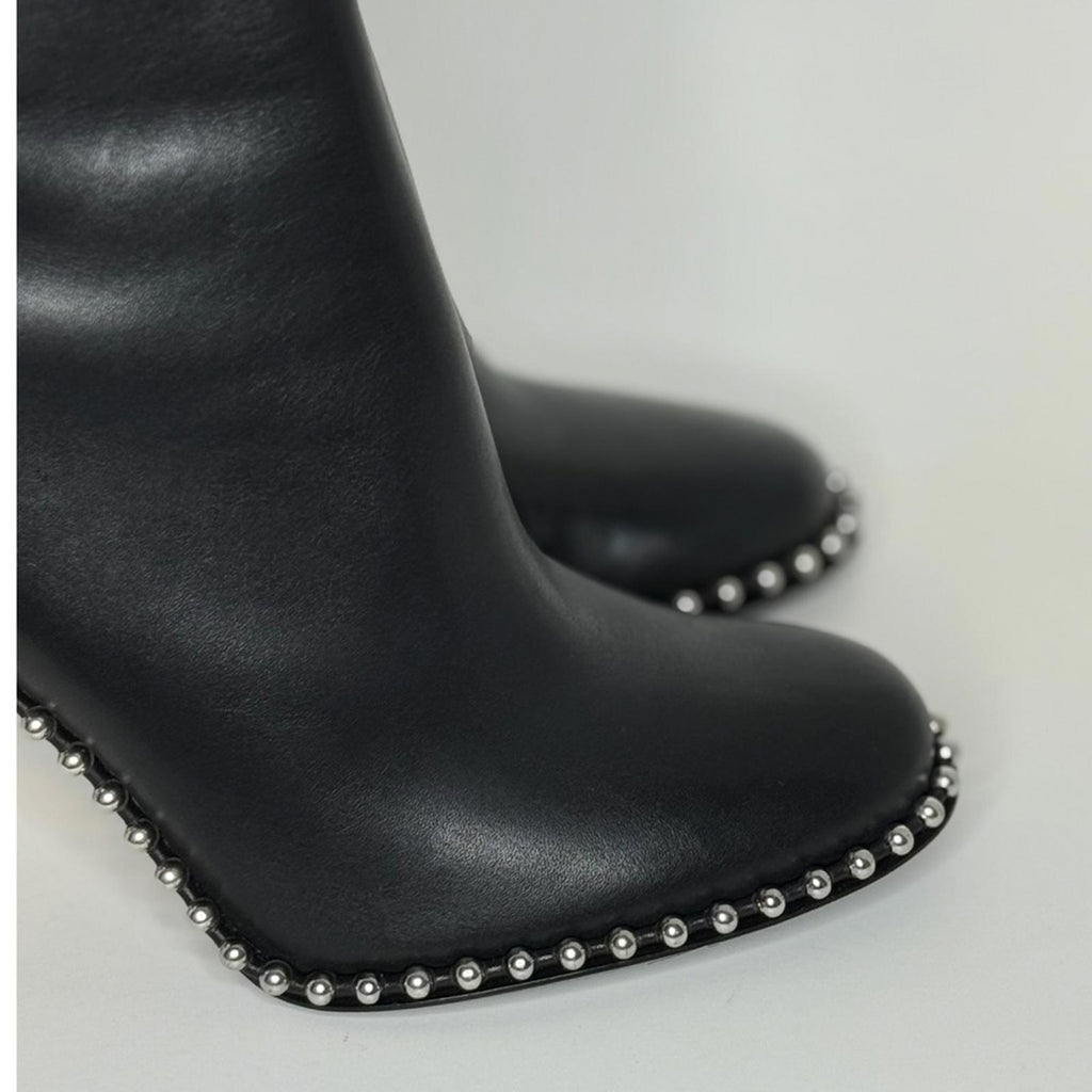 Alexander Wang 110mm stud-embellished Leather Ankle Boots
