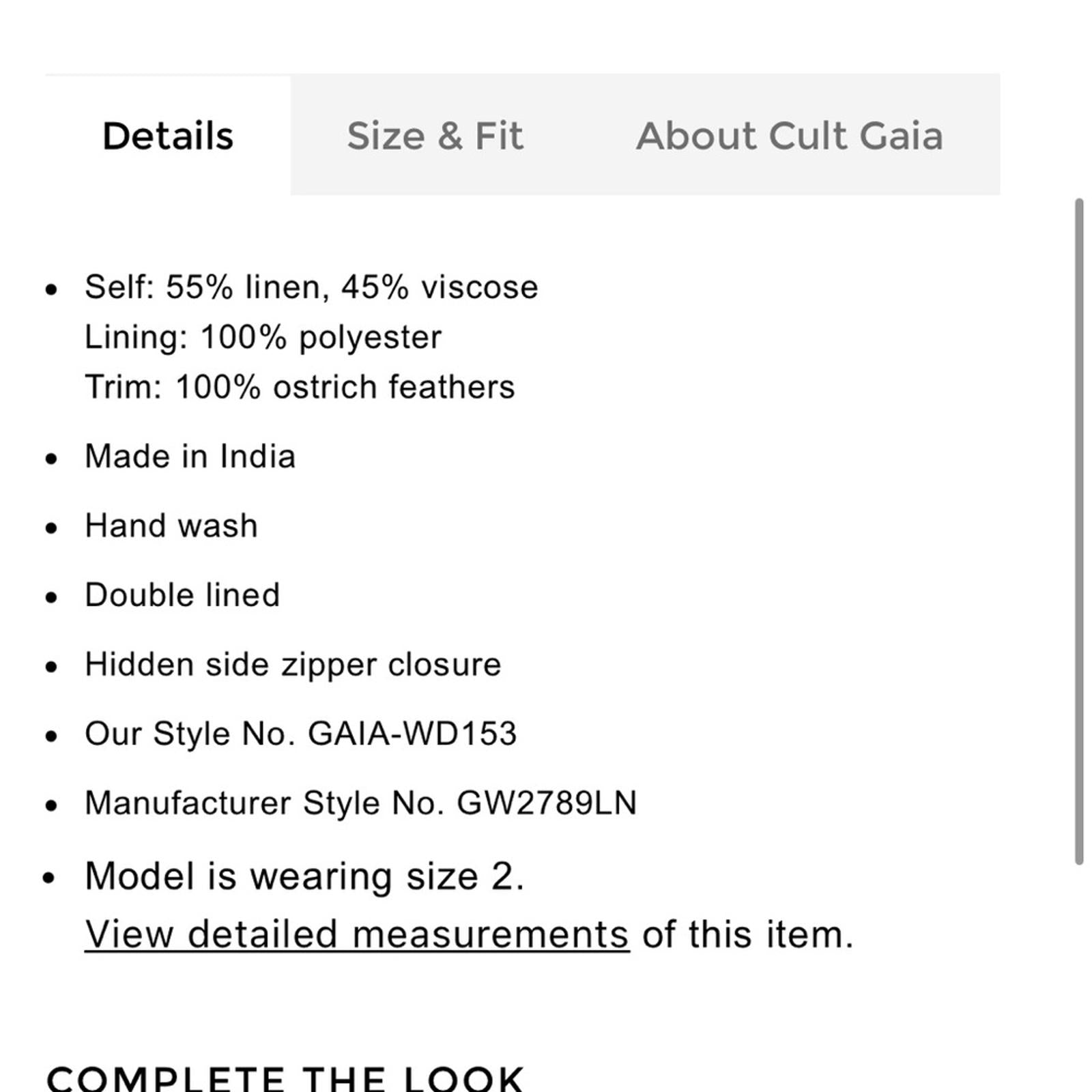 Cult Gaia Gosia Gown