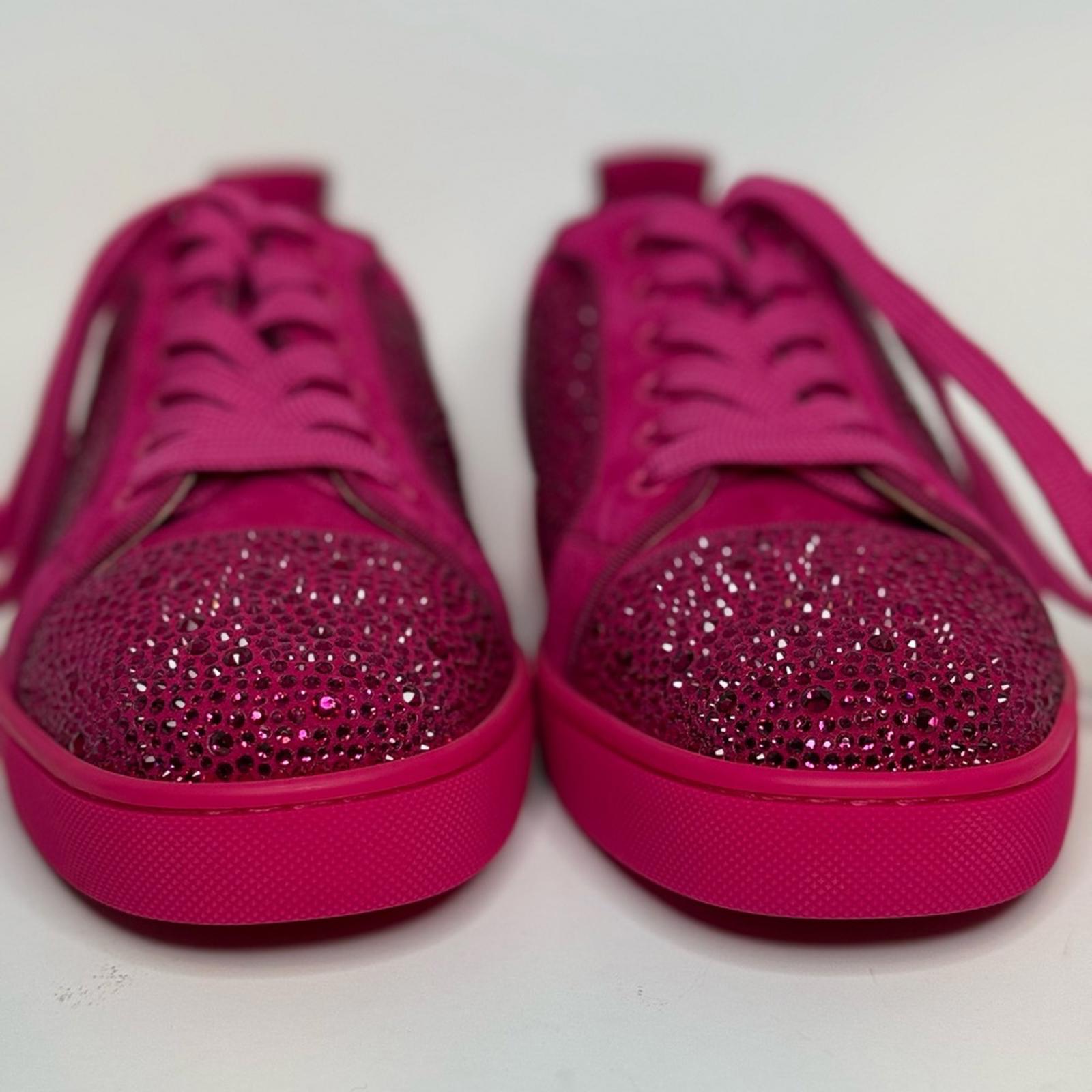 Christian Loubotin Crystal Sneakers