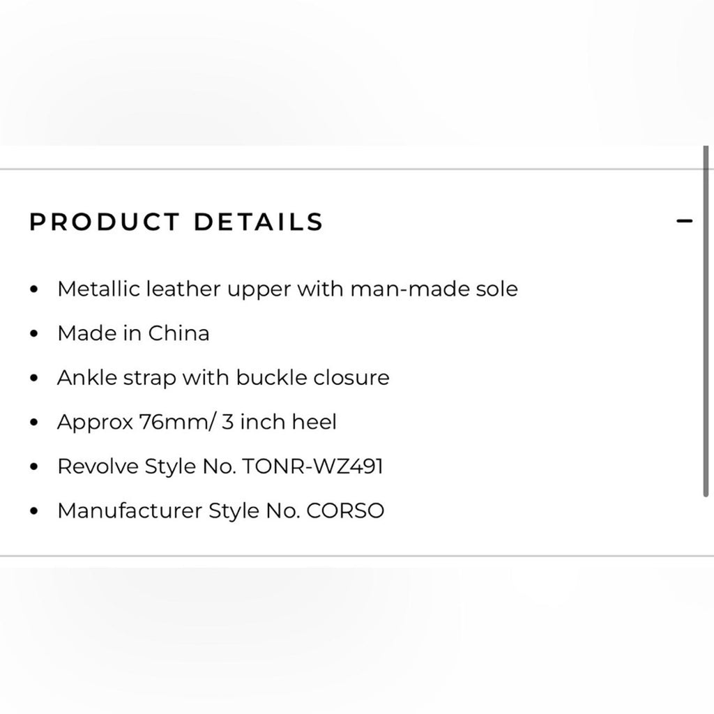 Tony Bianco Corso Heel